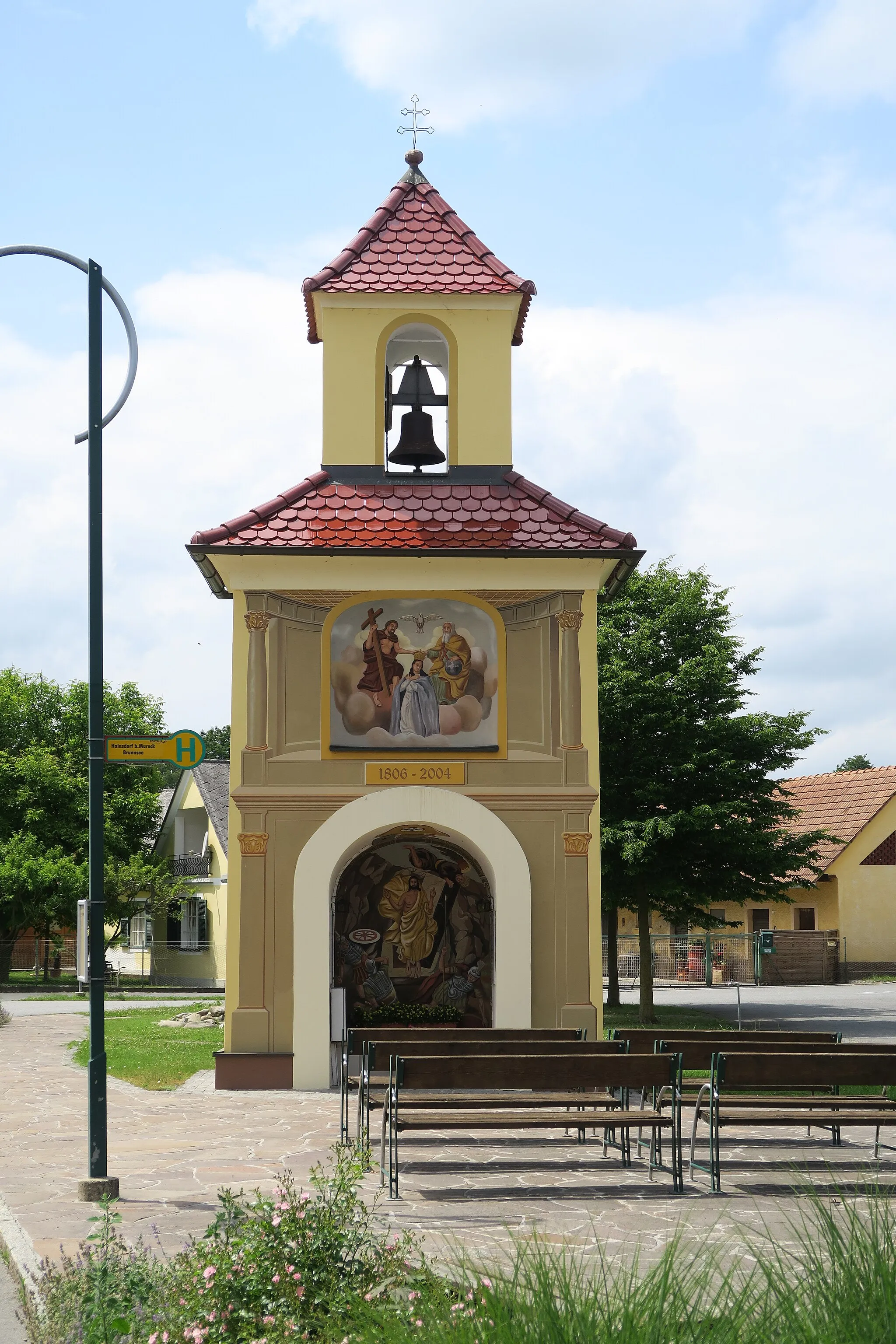 Photo showing: Chapel Hainsdorf-Brunnsee