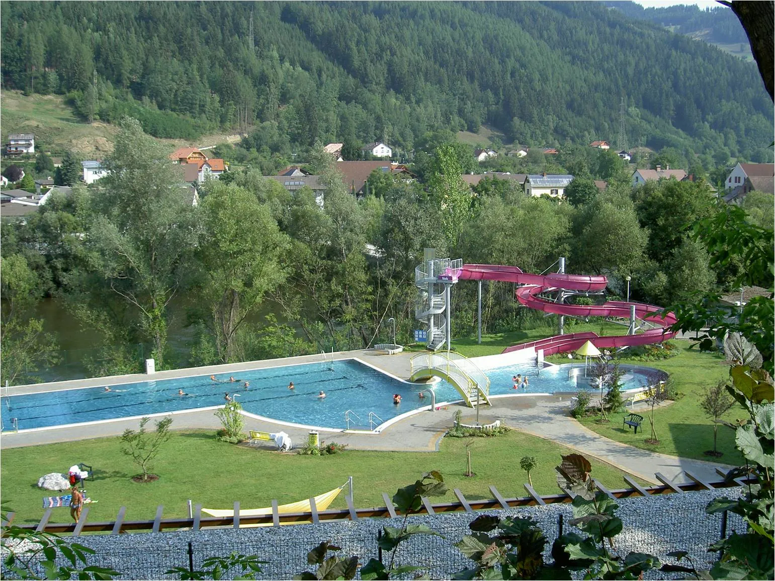 Photo showing: Freibad Niklasdorf