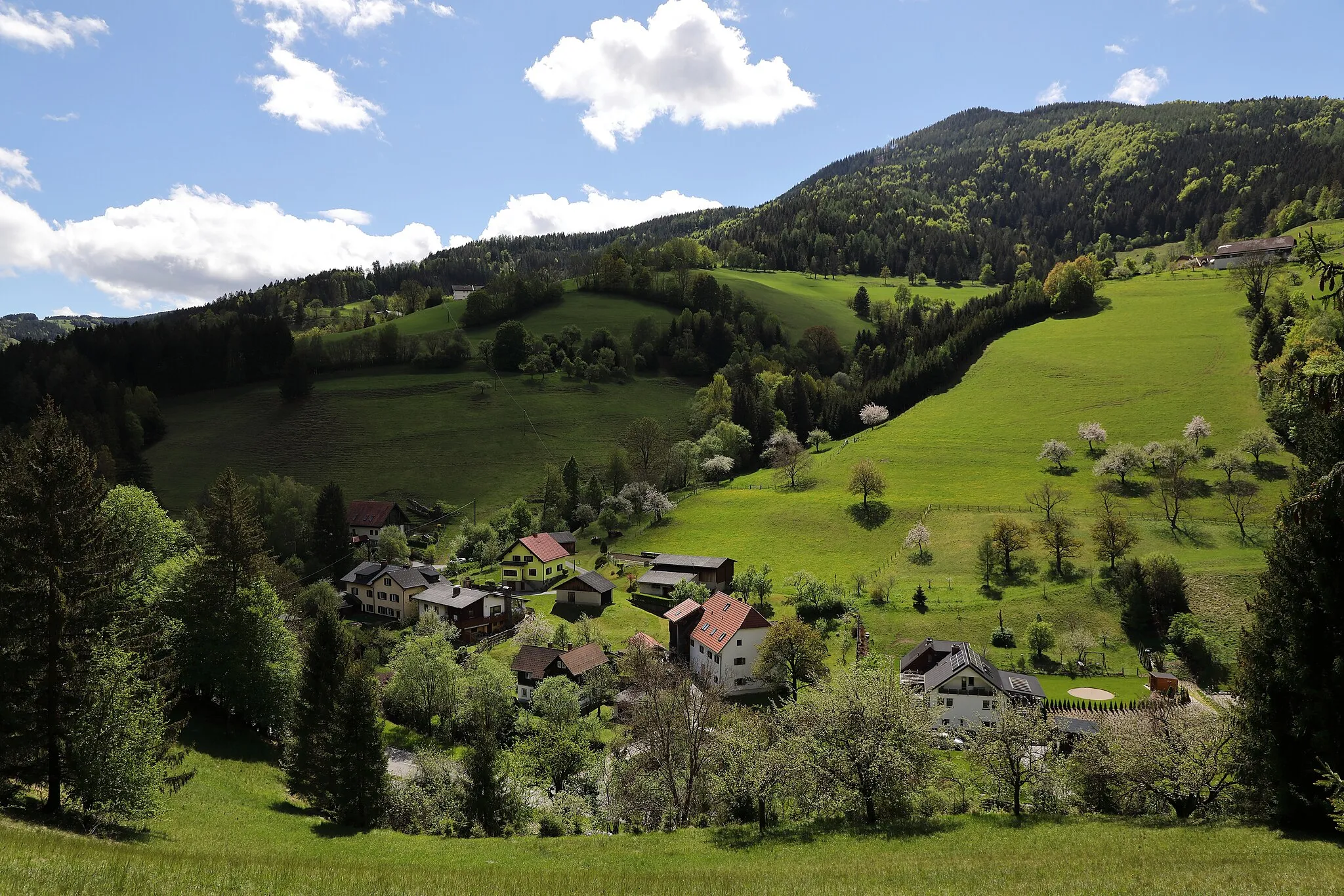 Photo showing: Schrems near Frohnleiten, Styria, Austria