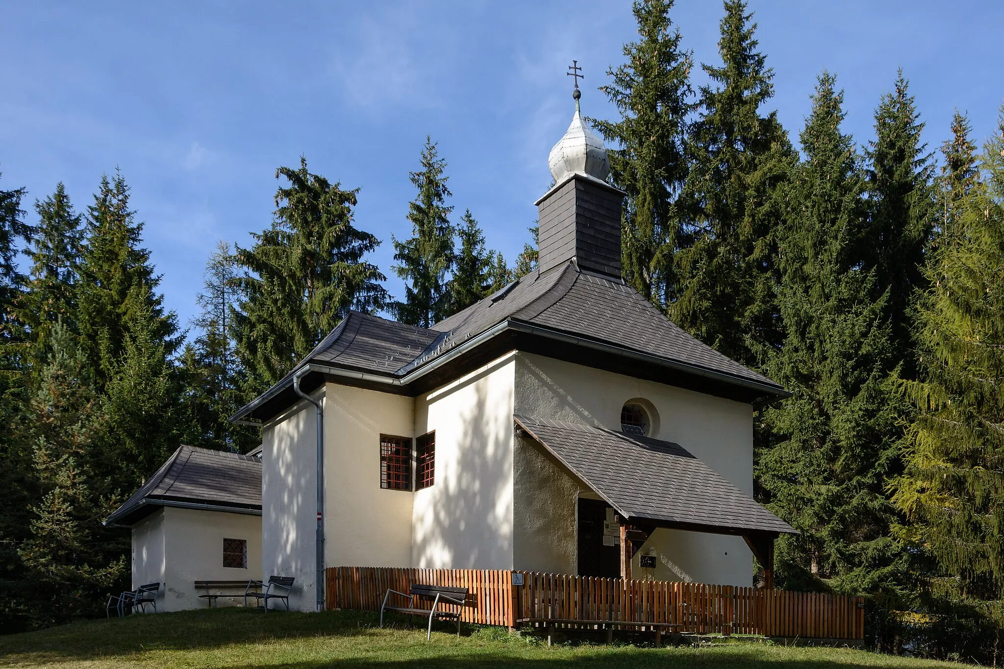 Photo showing: Calvary church on Tremmelberg near Seckau, Styria, Austria
