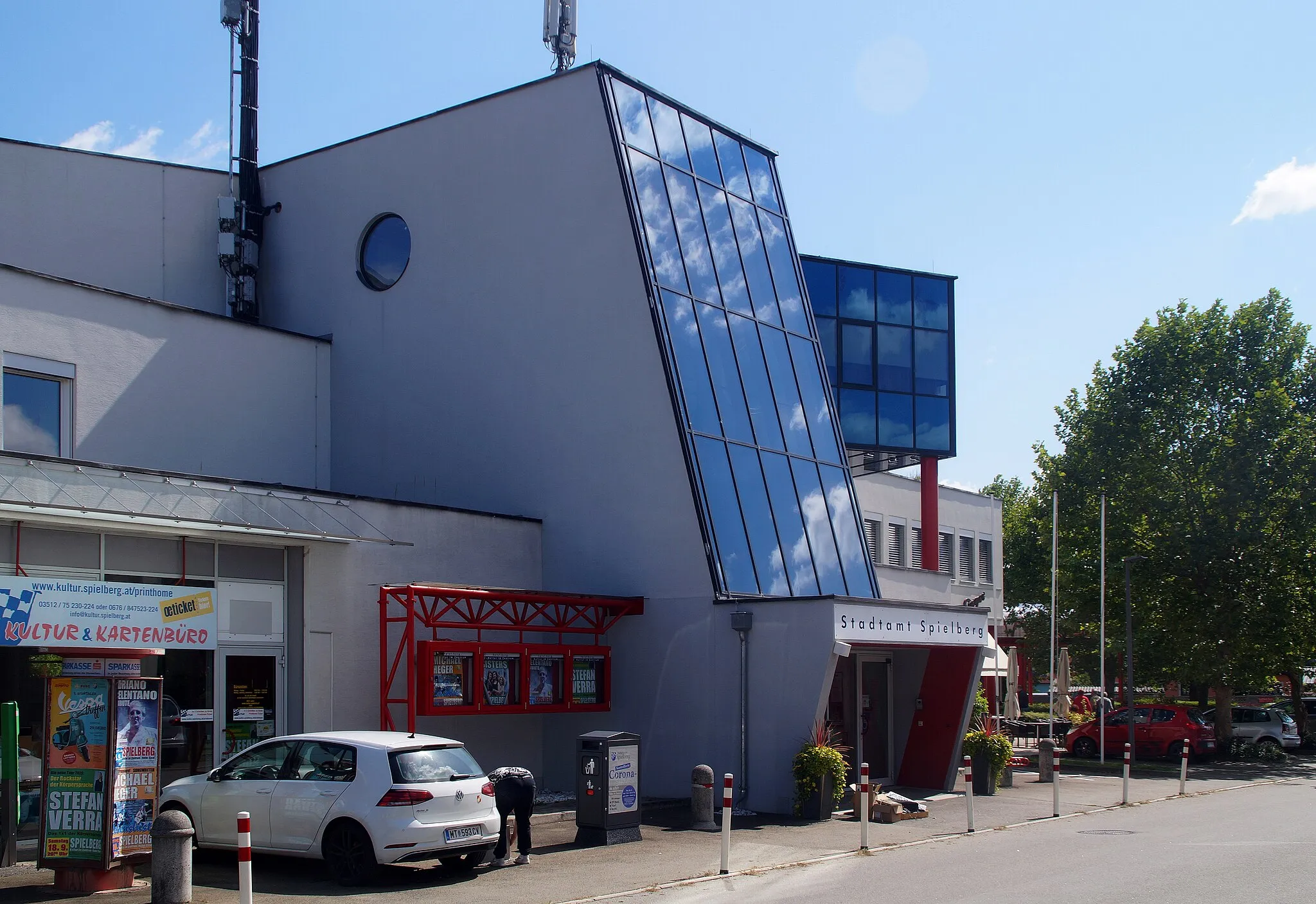 Photo showing: Das Stadtamt der Gemeinde Spielberg in Maßweg, Steiermark, Österreich