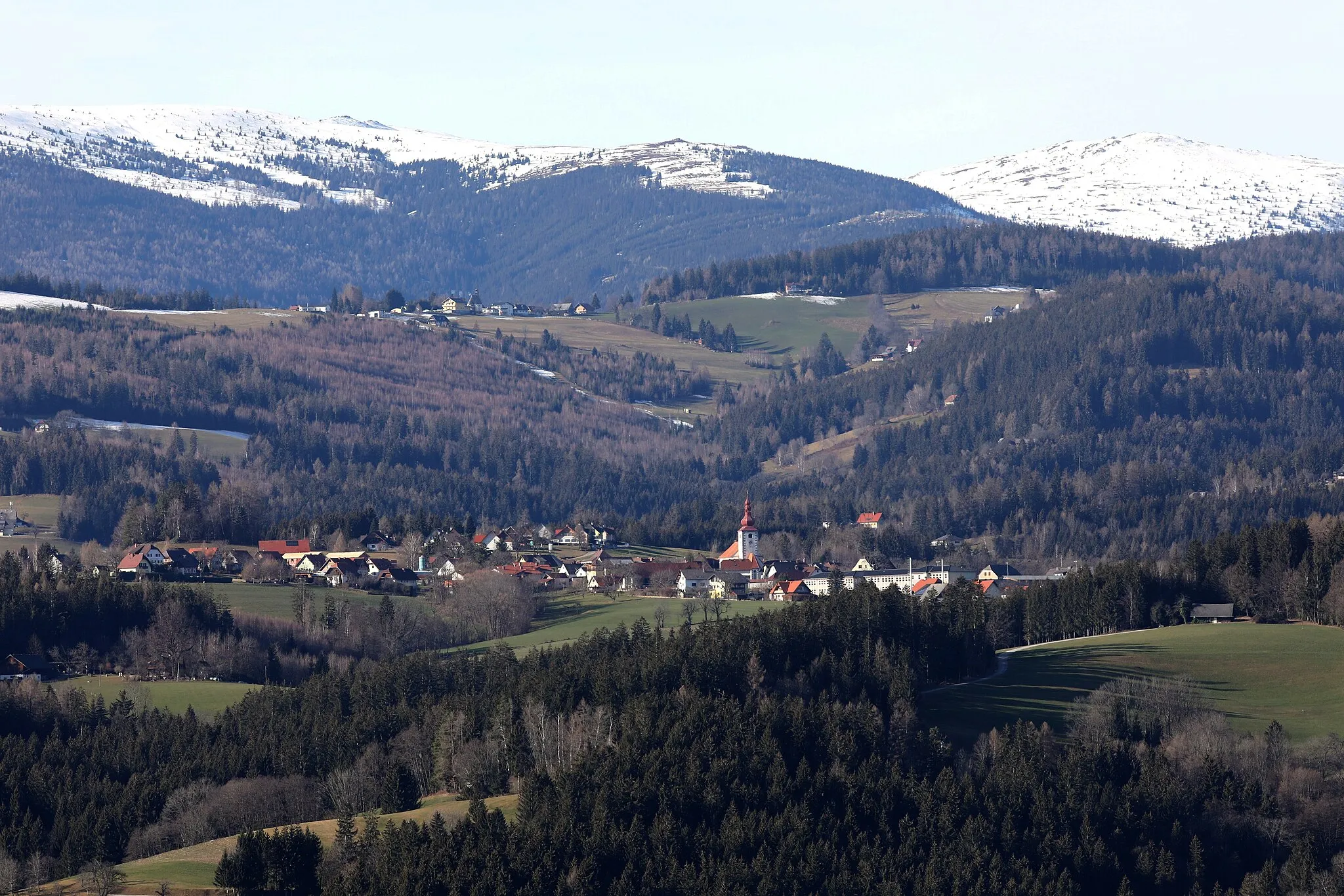Photo showing: The village of Edelschrott in Styria, Austria