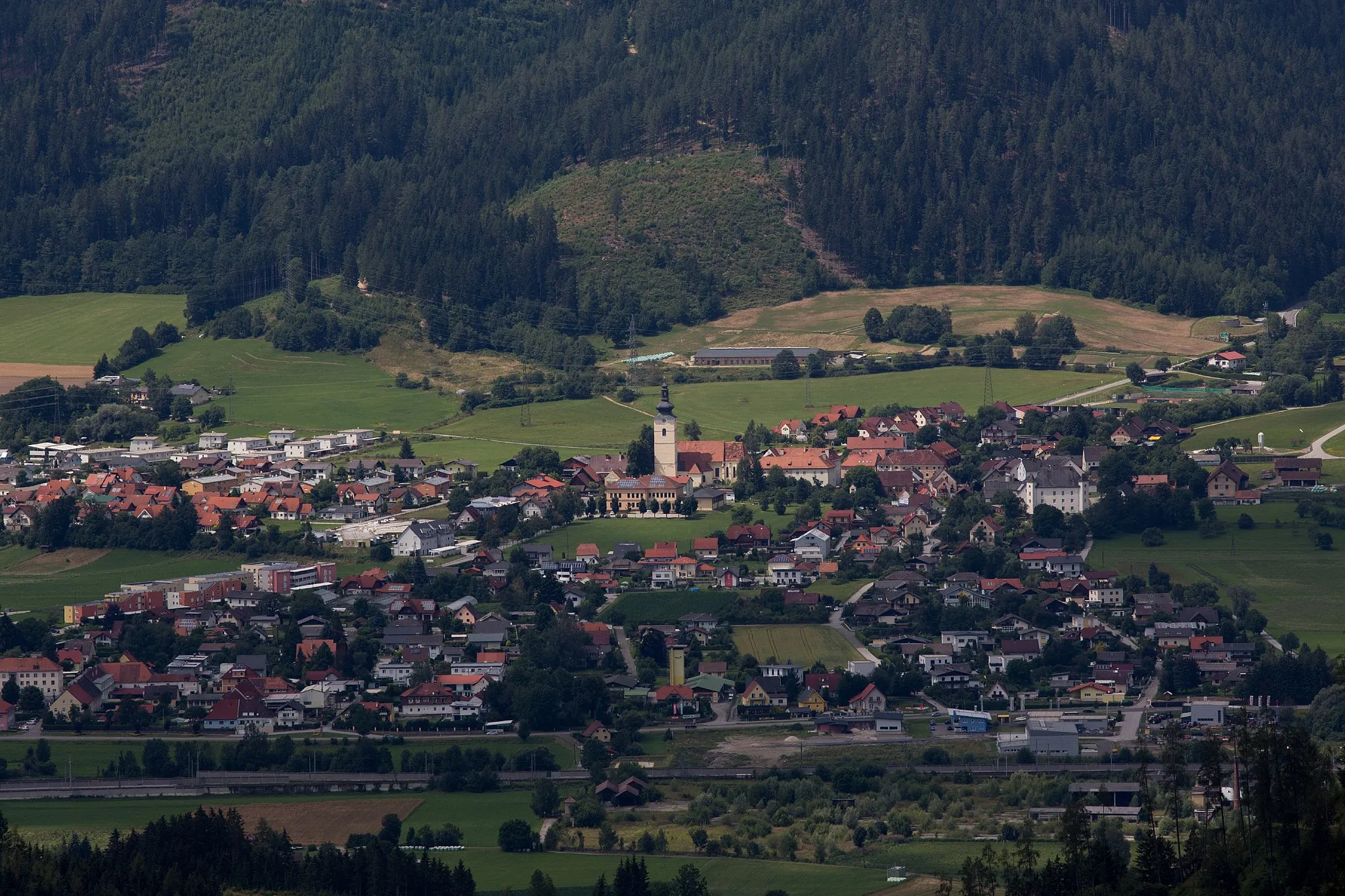 Photo showing: Sankt Lorenzen im Mürztal