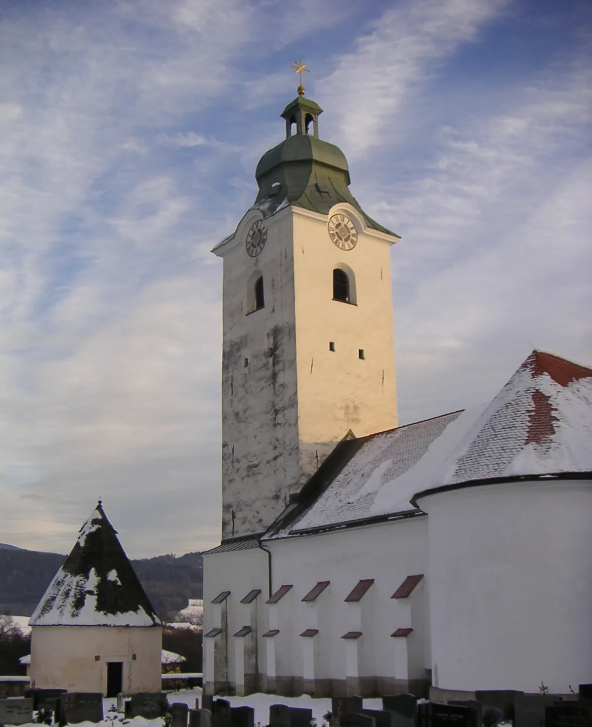 Photo showing: Pfarrkirche von Kappel am Krappfeld