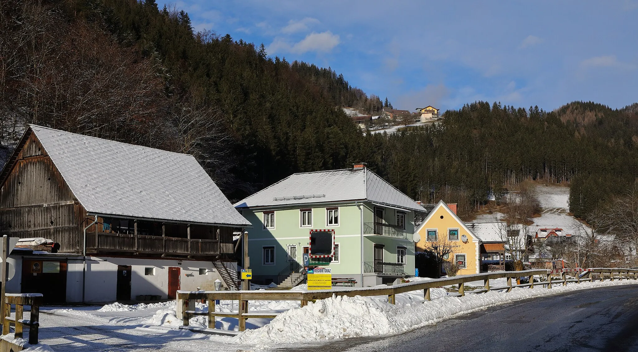 Photo showing: Der Ort Tyrnau im Bezirk Weiz, Steiermark, Österreich