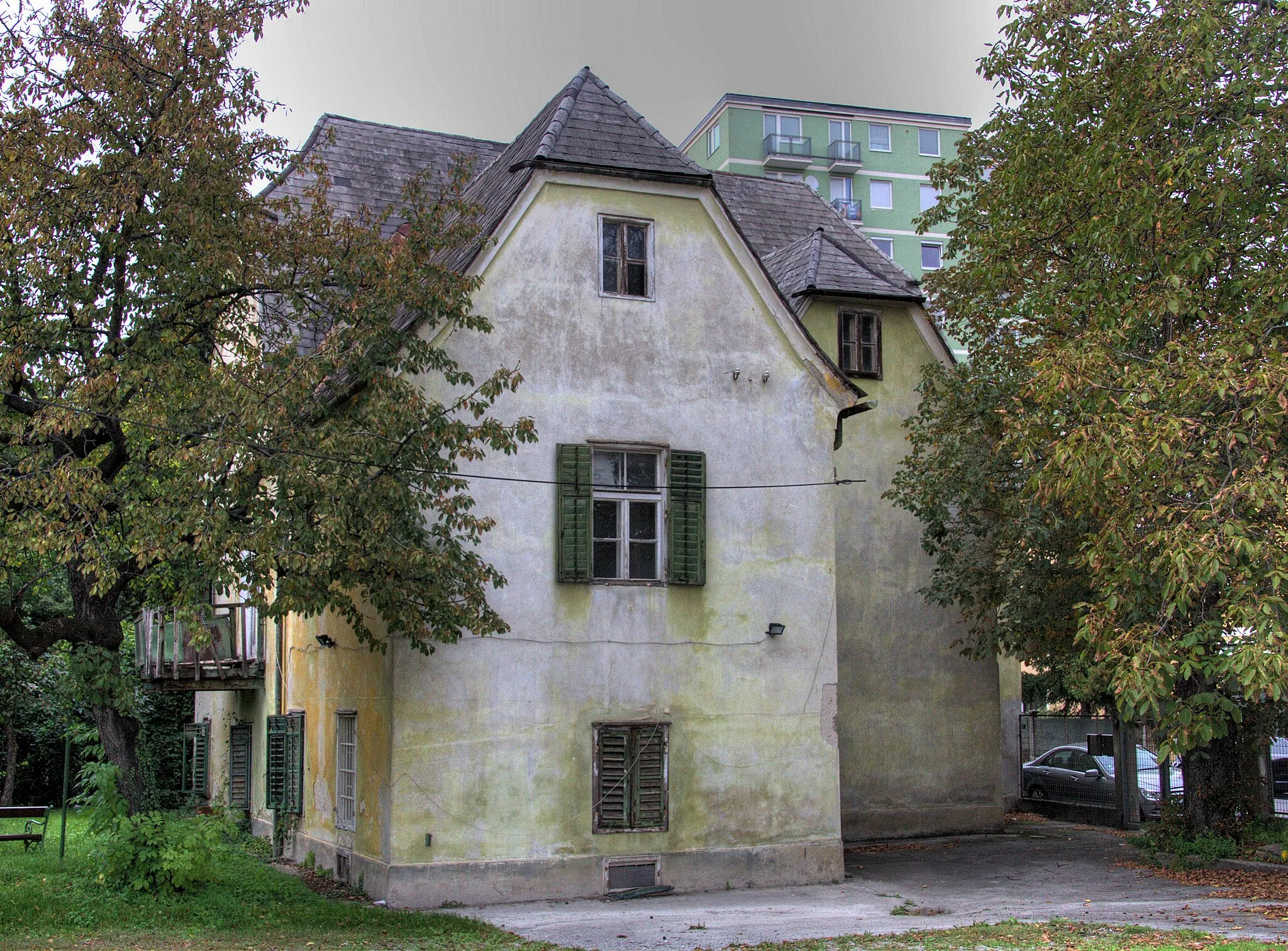 Photo showing: Bürgerhaus, ehem. Freiansitz, Babenbergerstraße 107, Graz, Österreich