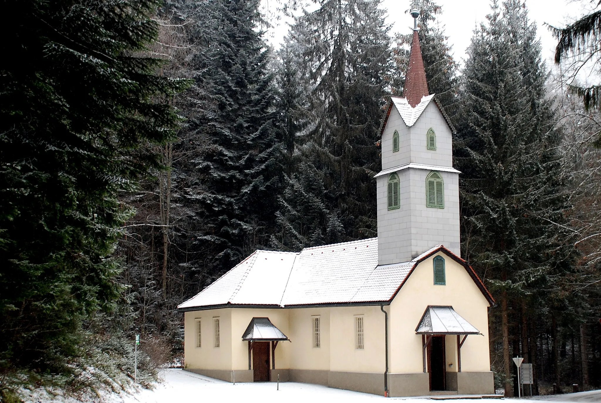 Photo showing: Filialkirche im Ortsteil Sommereben der Gemeinde Greisdorf, Steiermark, Österreich