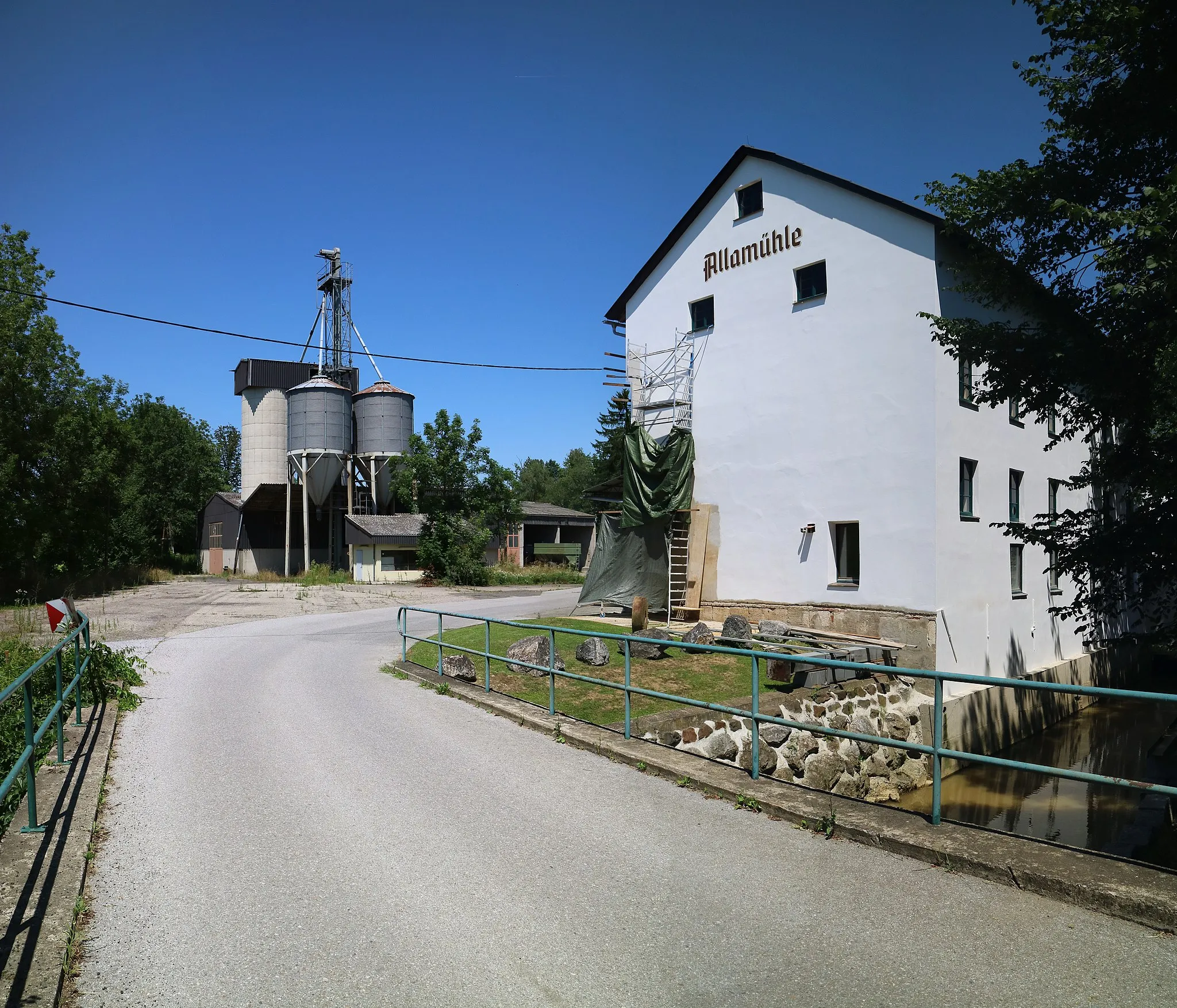 Photo showing: Allamühle an der Stiefing, Gemeinde St. Georgen an der Stiefing, Steiermark
