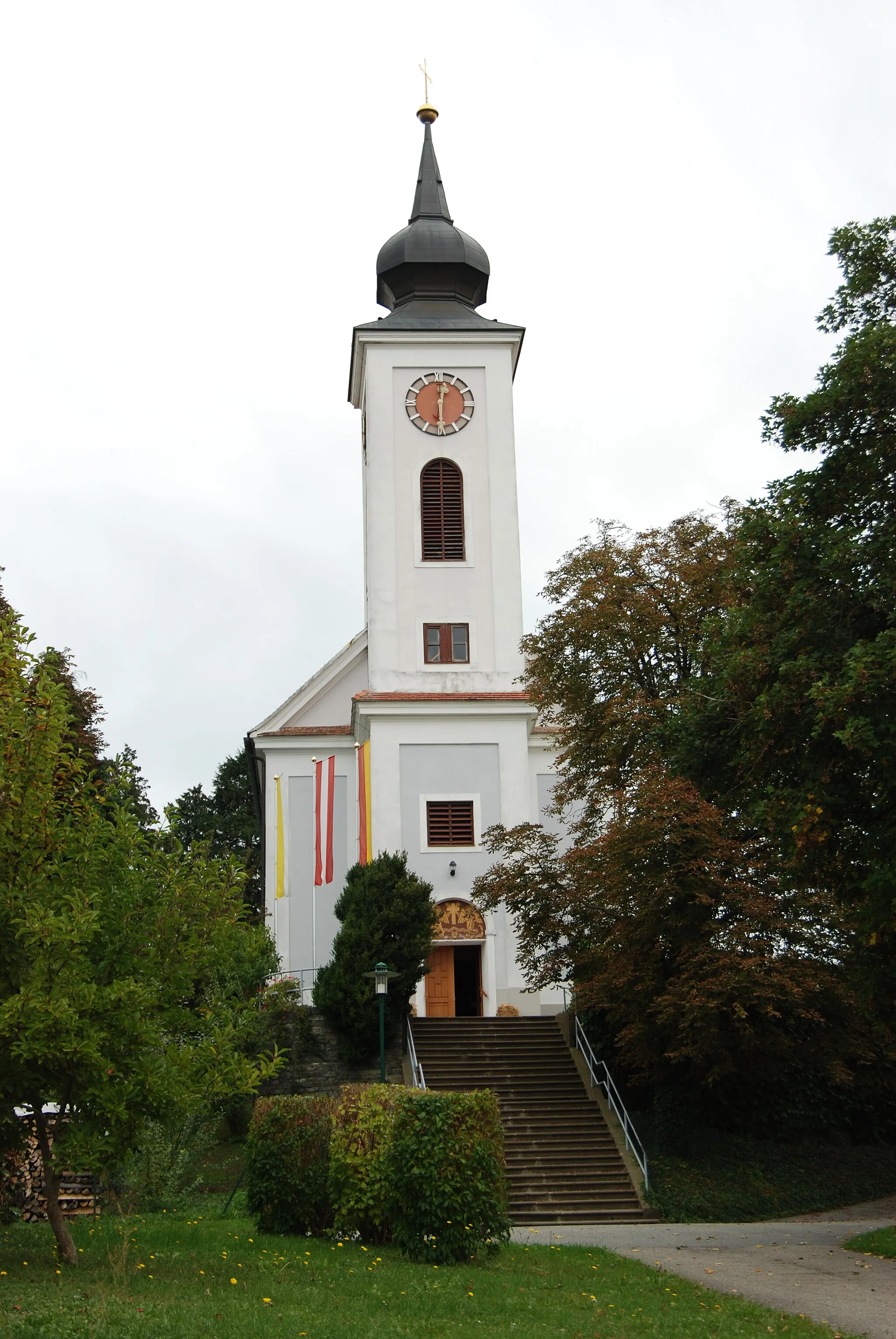 Photo showing: Pfarrkirche Heiligenkreuz im Lafnitztal