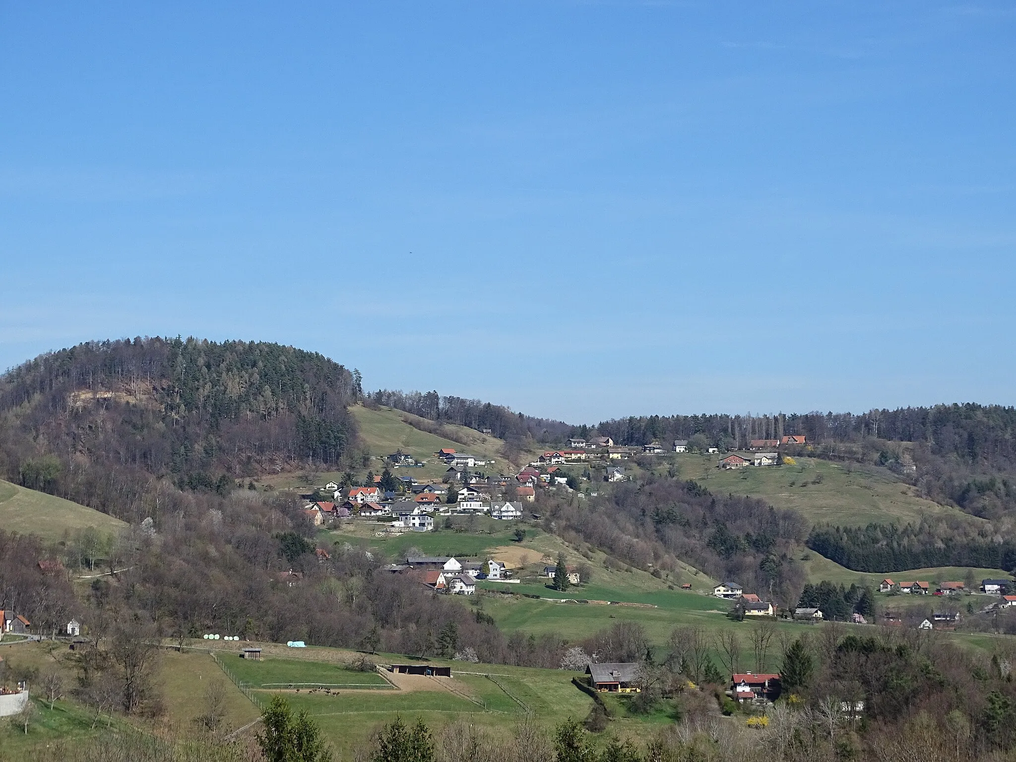 Photo showing: Blick von Westen auf Plankenwarth