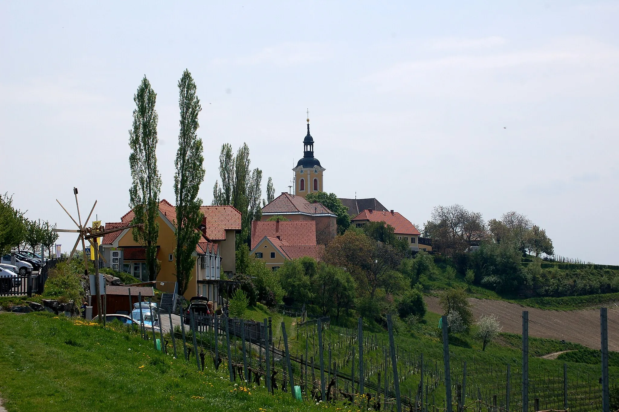 Photo showing: Kitzeck im Sausal, Styria - view from north