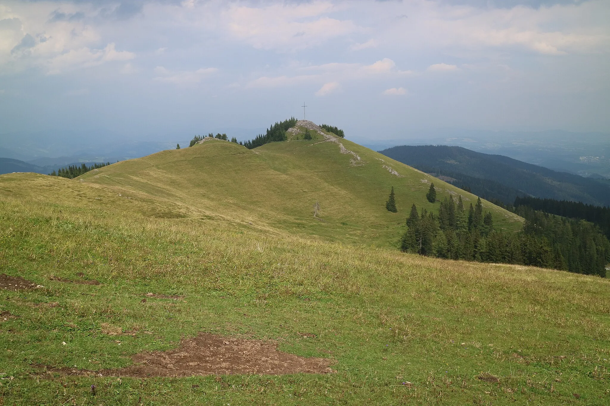Photo showing: Brandkogel von Westen, Stubalpe (Steiermark)