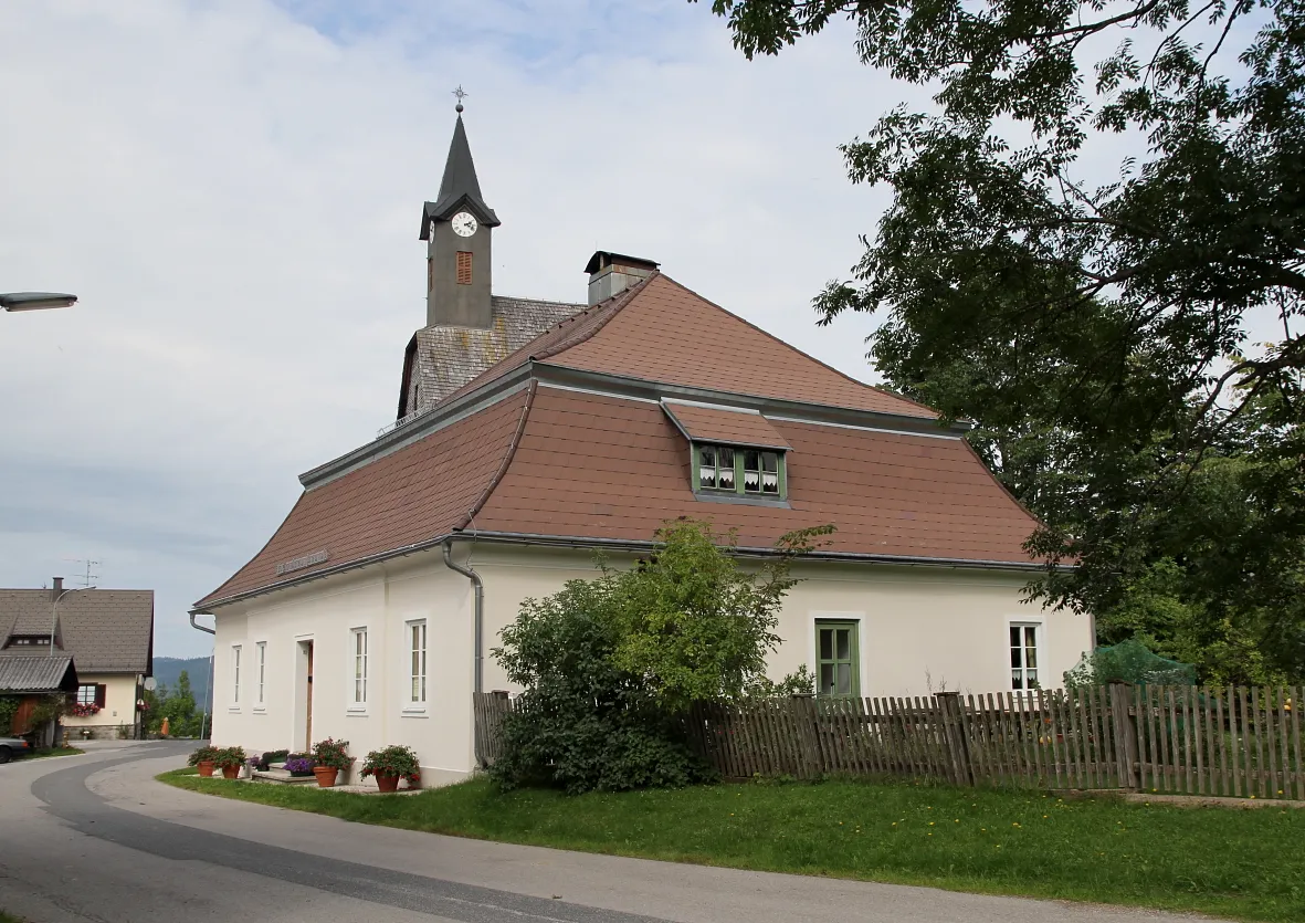 Photo showing: Pfarrhof in Josefsberg, eine Ortschaft in der niederösterreichischen Gemeinde Mitterbach am Erlaufsee.