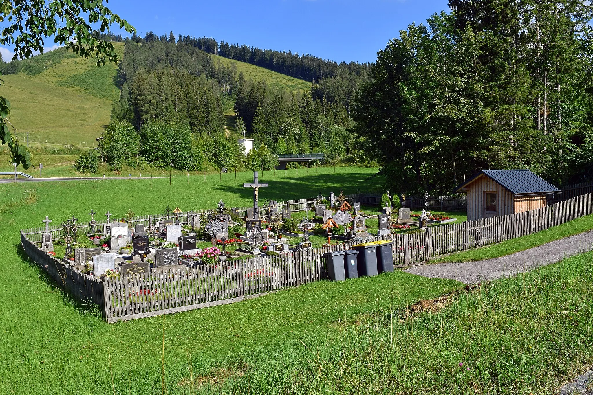 Photo showing: Der Friedhof von Josefsberg, Gemeinde Mitterbach am Erlaufsee