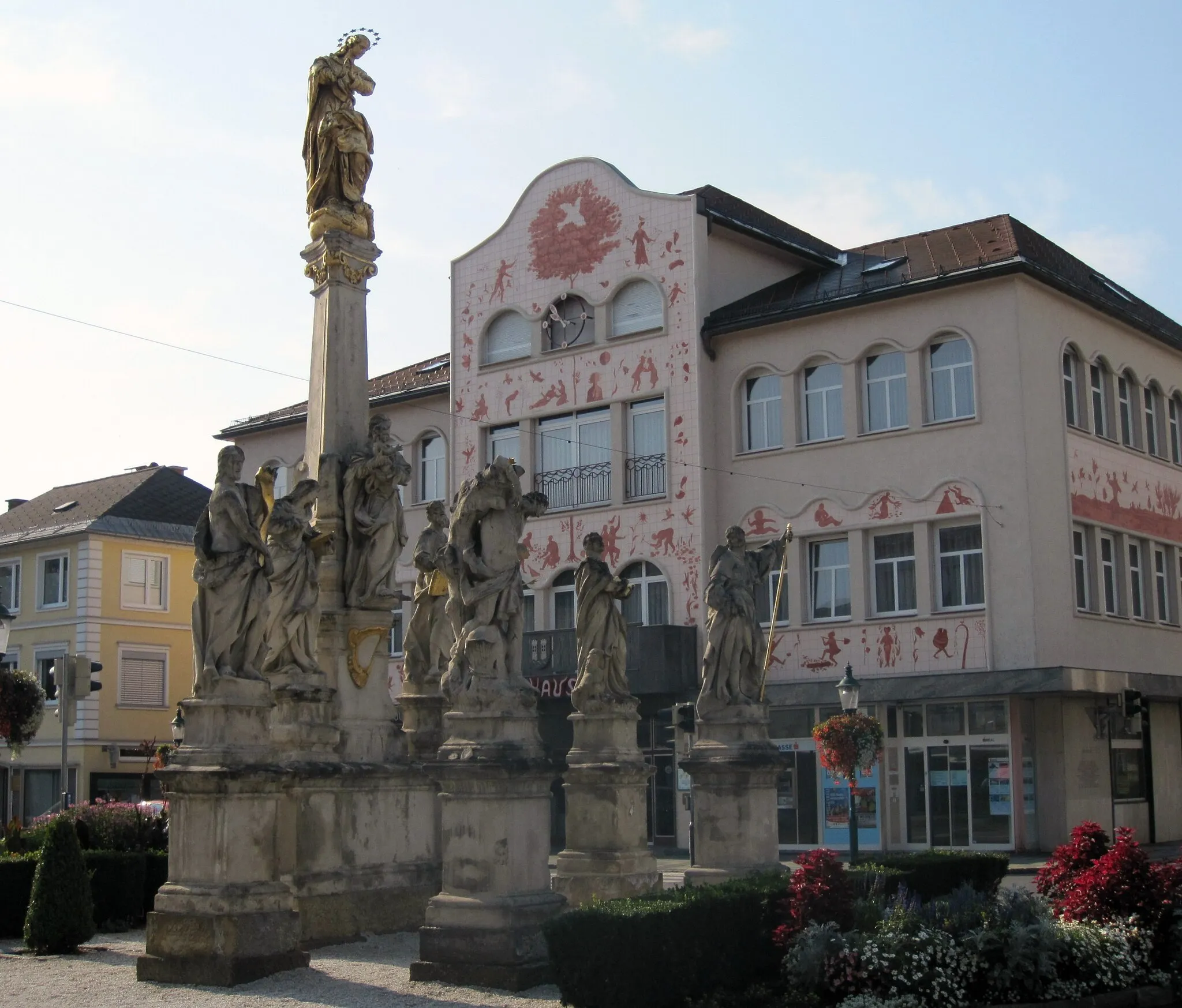 Photo showing: Mariensäule in Voitsberg