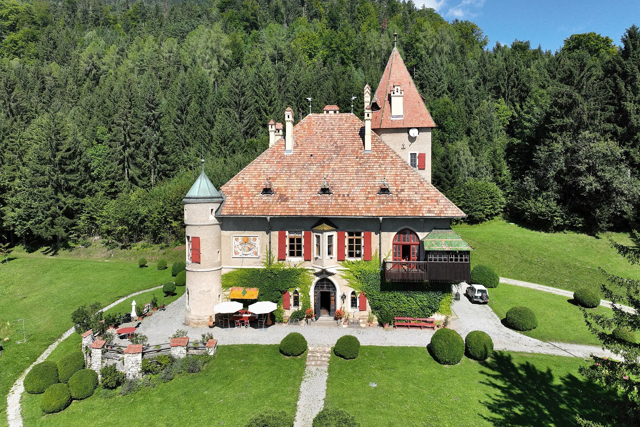 Photo showing: Isenrode Castle in St. Radegund bei Graz.