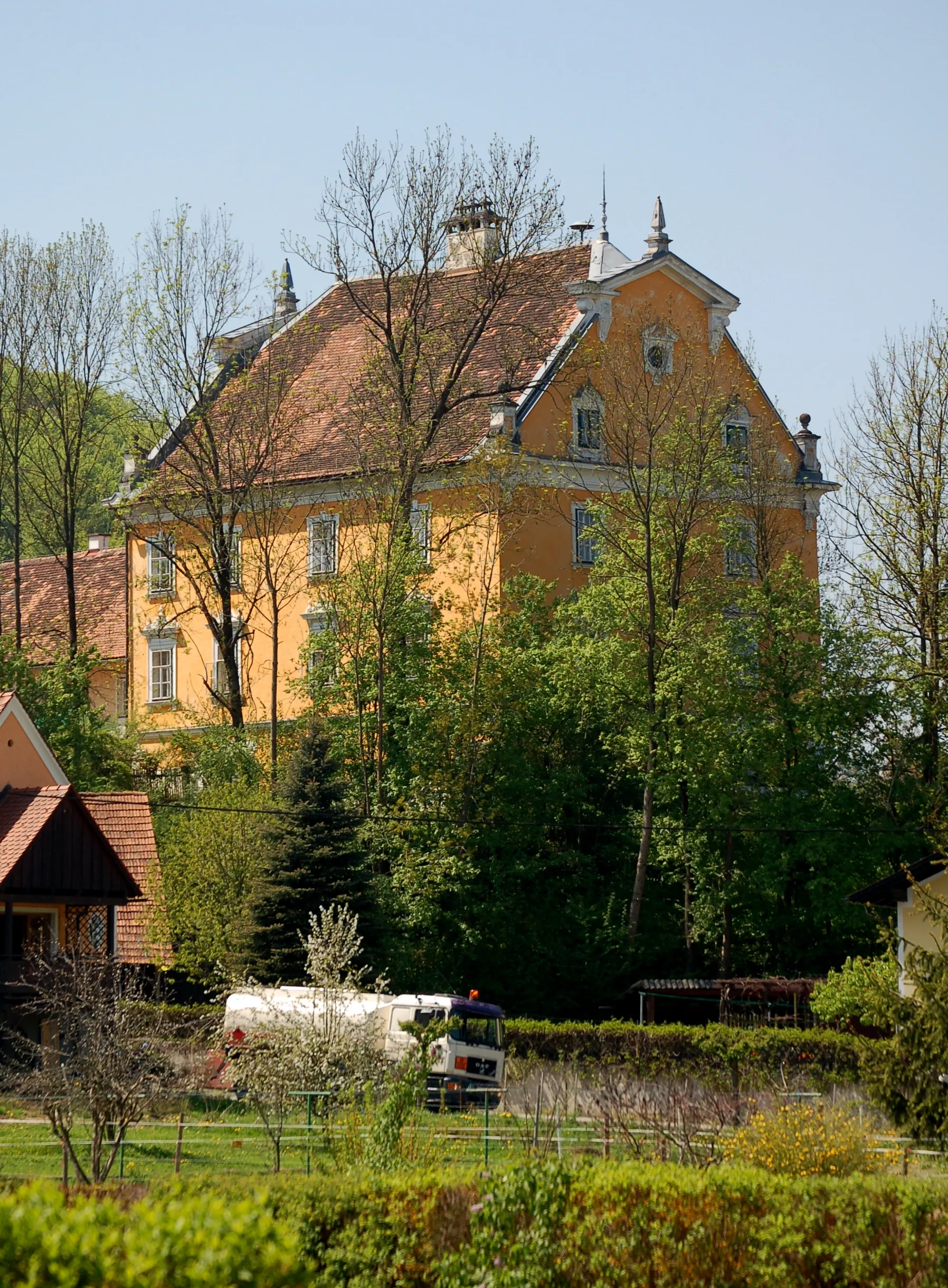 Photo showing: Gamlitz castle, Styria