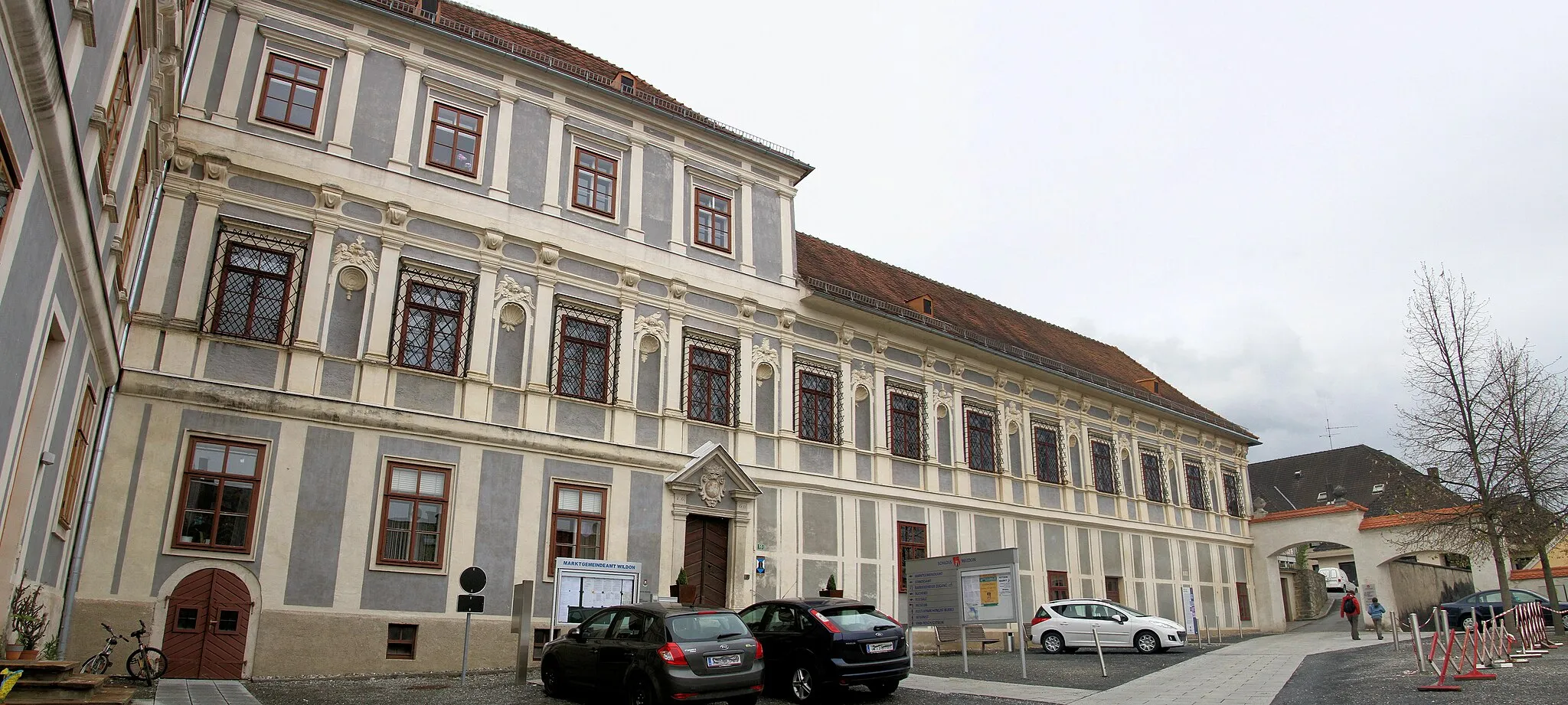 Photo showing: Rathaus/Gemeindeamt, ehem. Unteres Schloss, Wildon, Steiermark