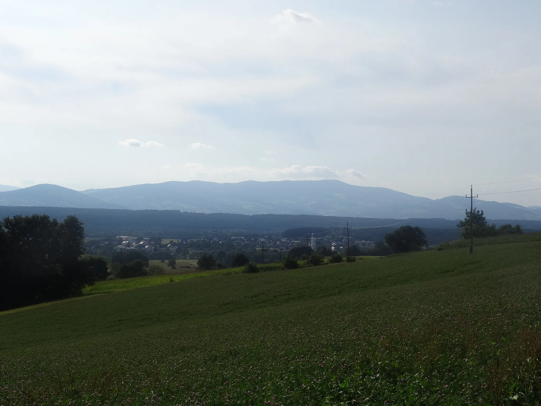 Photo showing: This is a picture from the Masenberg taken from middle Burgenland.