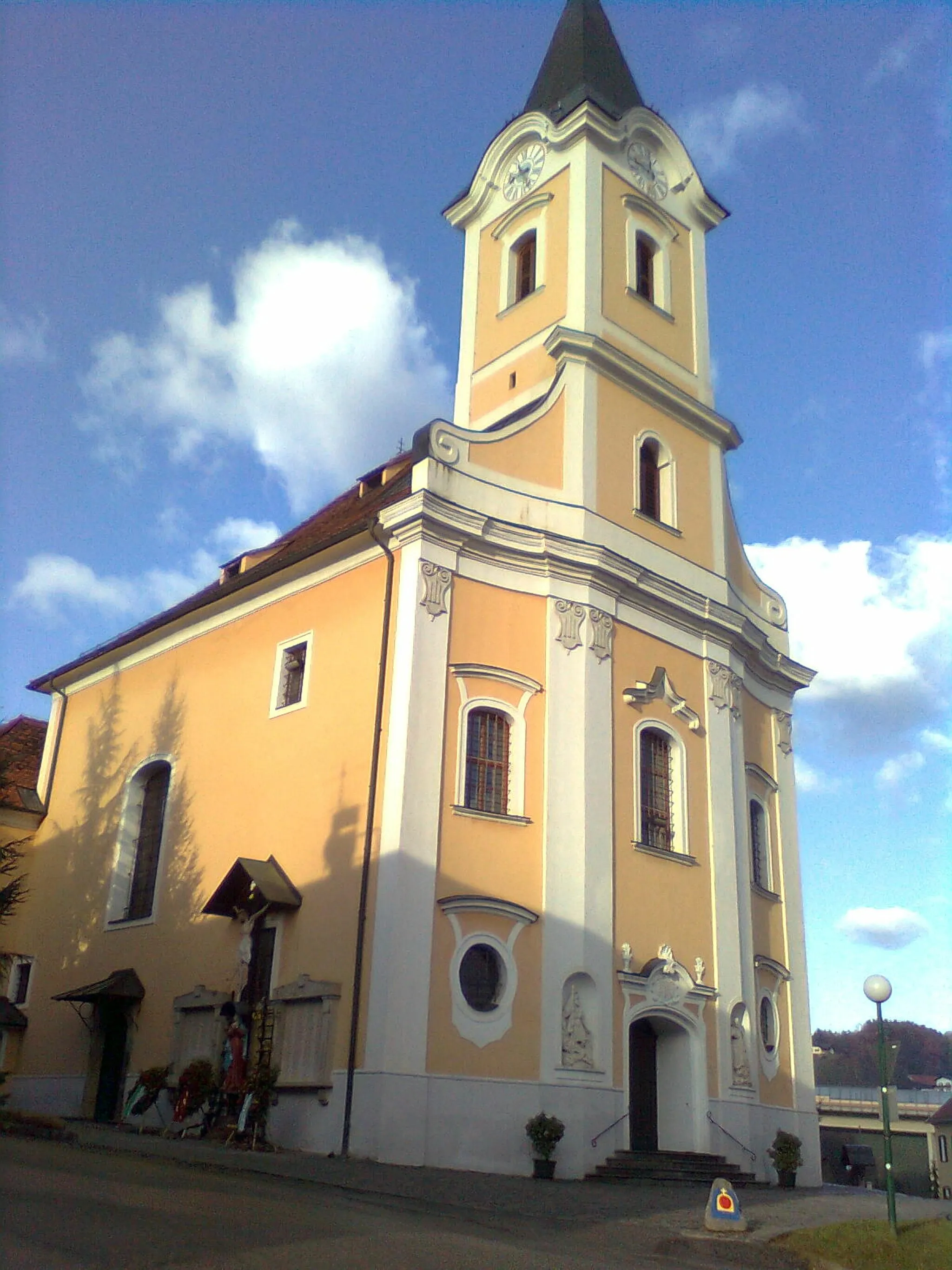 Photo showing: Pfarrkirche Nestelbach bei Graz