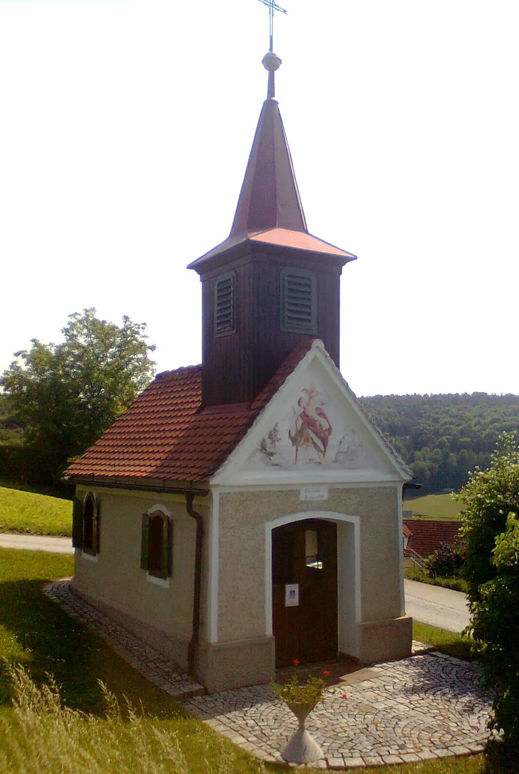 Photo showing: Steinbergkapelle zur Schmerzhaften Mutter in Vasoldsberg, gehört zur Pfarre Nestelbach
