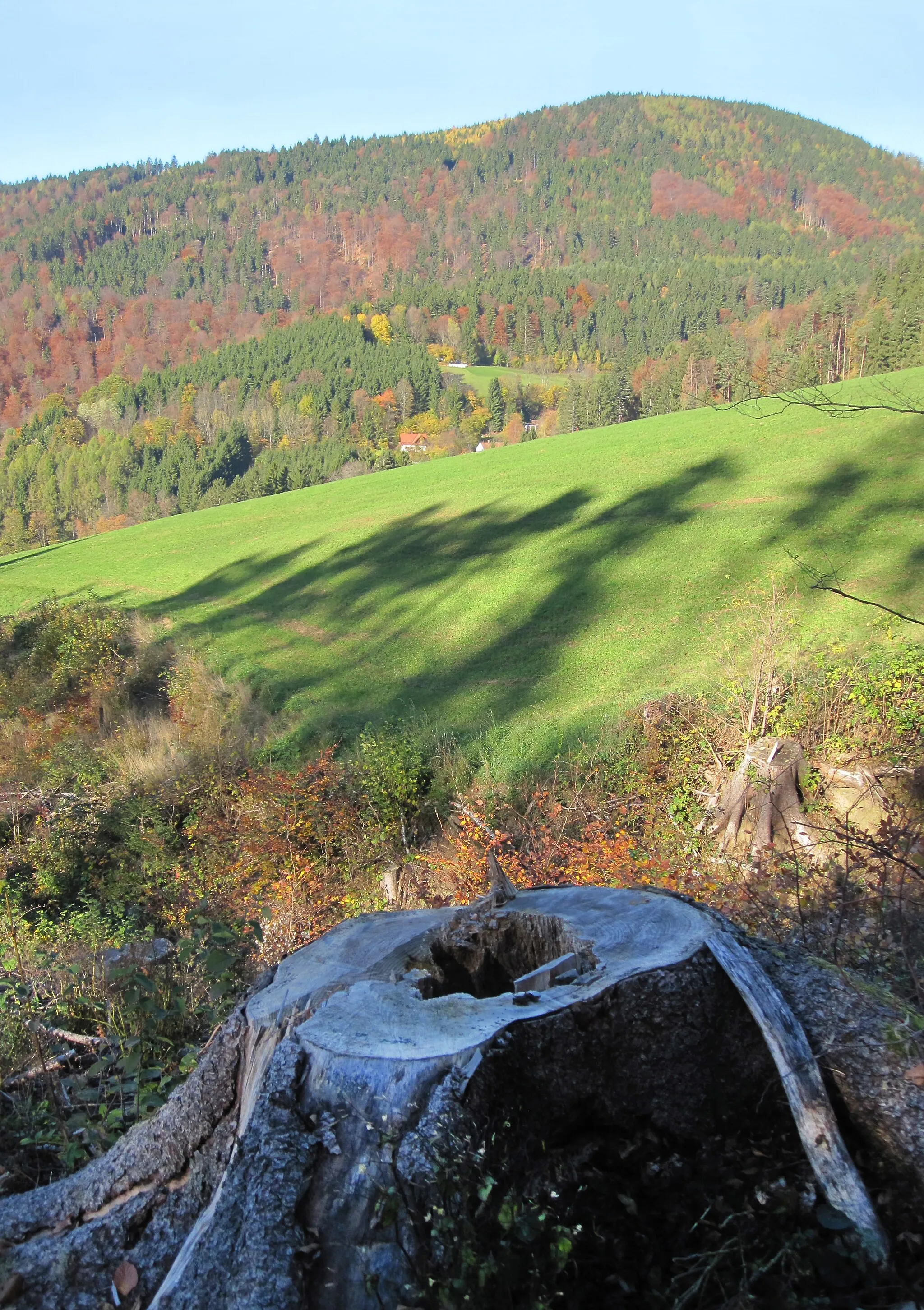 Photo showing: Hohe Rannach von Südosten