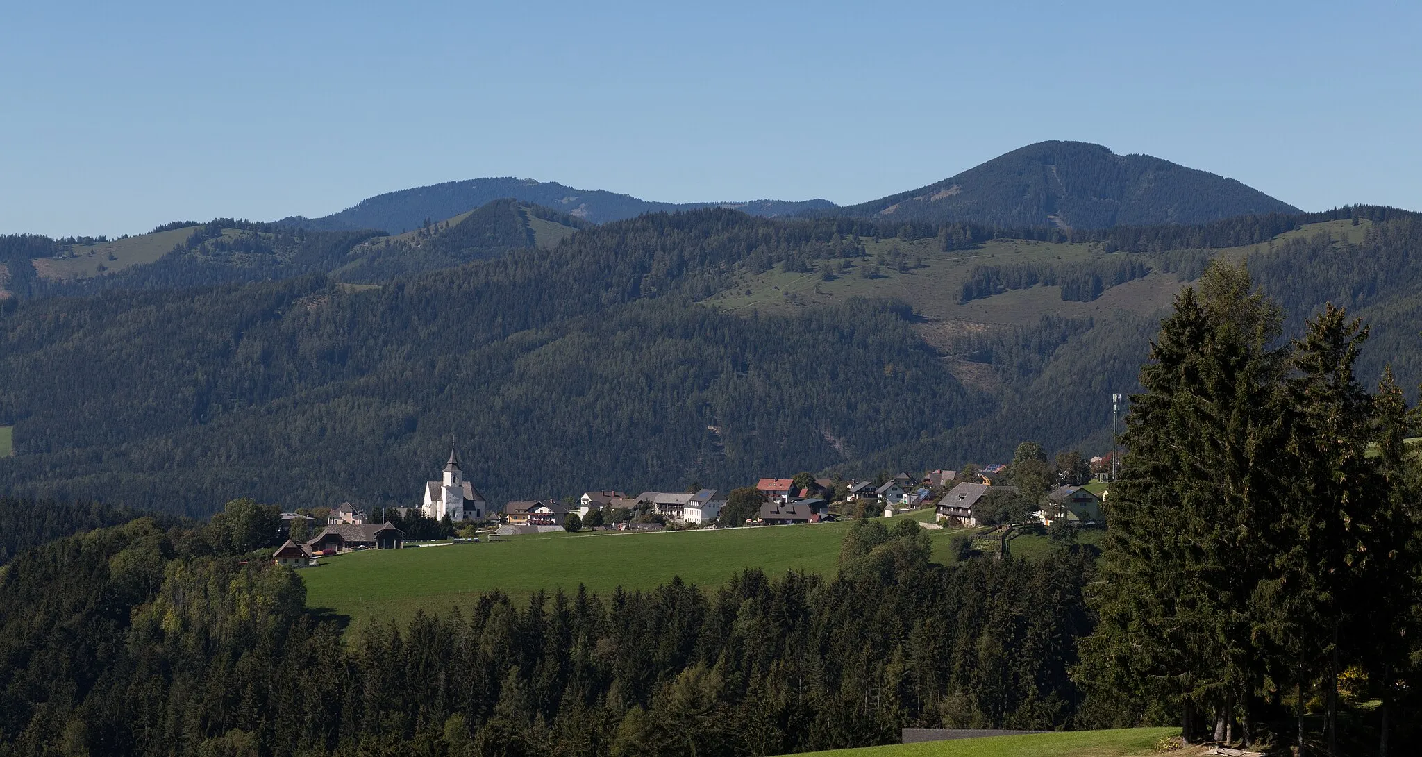 Photo showing: Sankt Kathrein am Offenegg, Steiermark, Austria