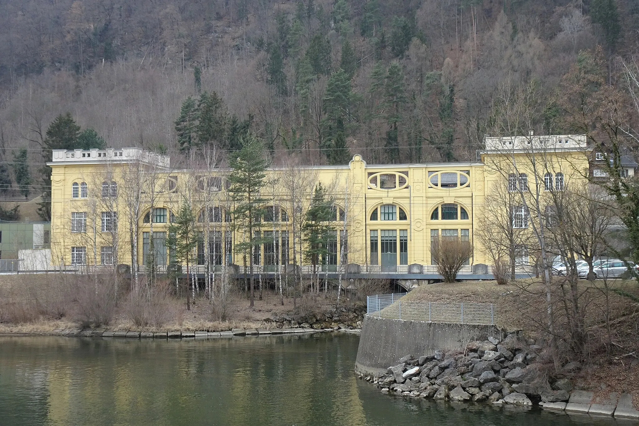 Photo showing: Kraftwerk Peggau-Deutschfeistritz, Altes Krafthaus, Gesamtansicht