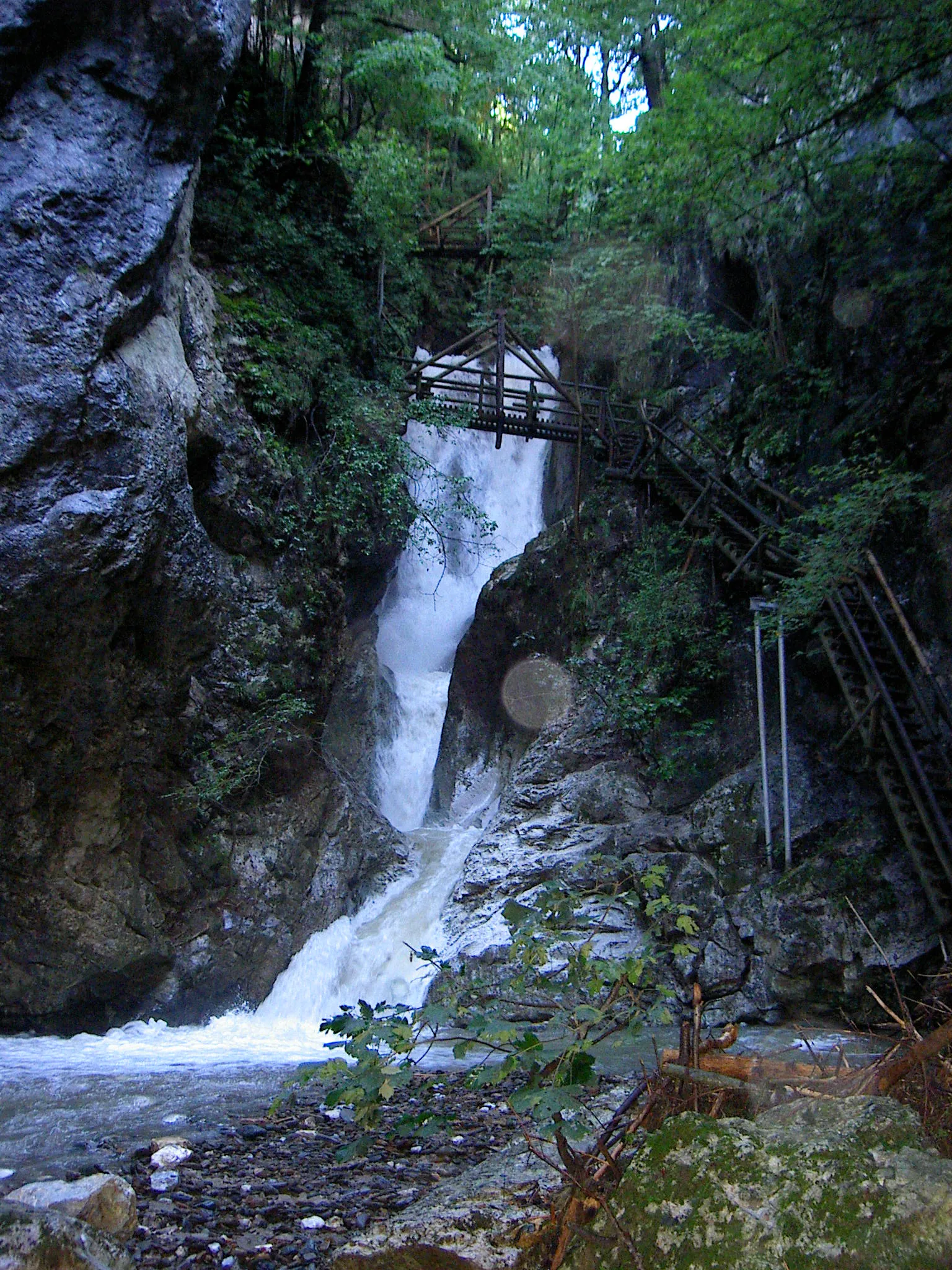 Photo showing: Kesselfallklamm in Semriach, Styria, Austria
