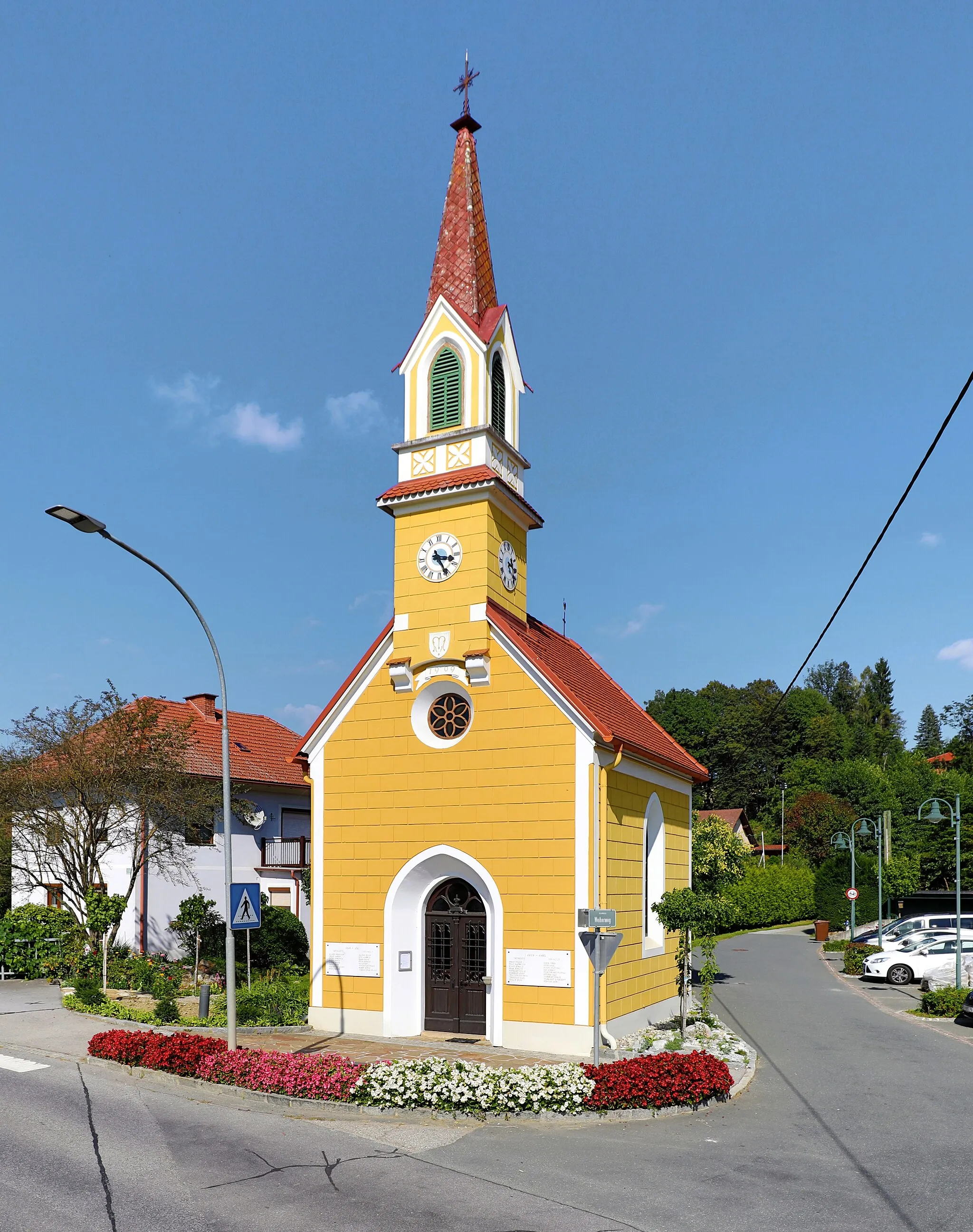 Photo showing: Chapel in Grambach, Austria.