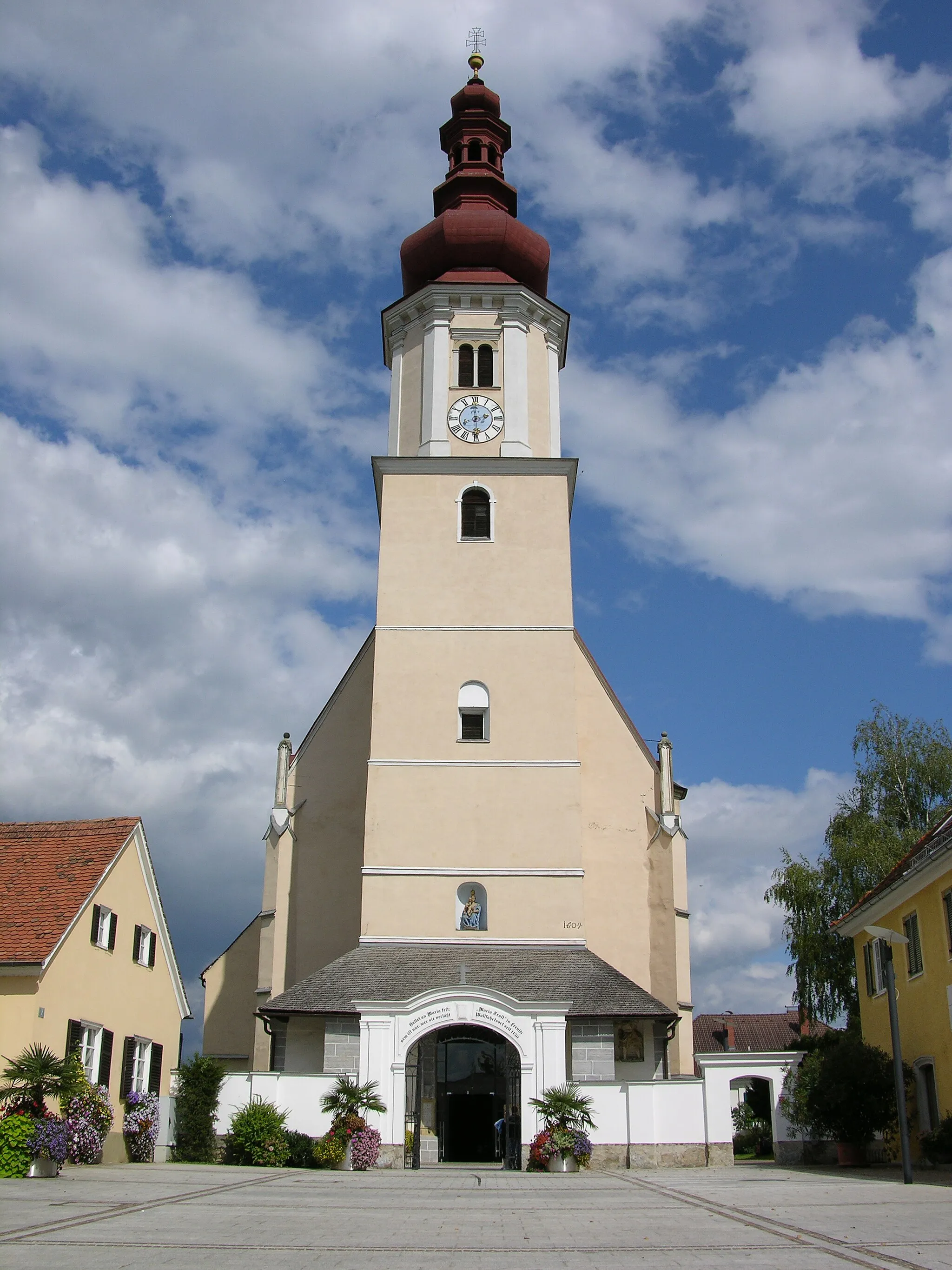 Photo showing: Church in Fernitz, Styria, Austria