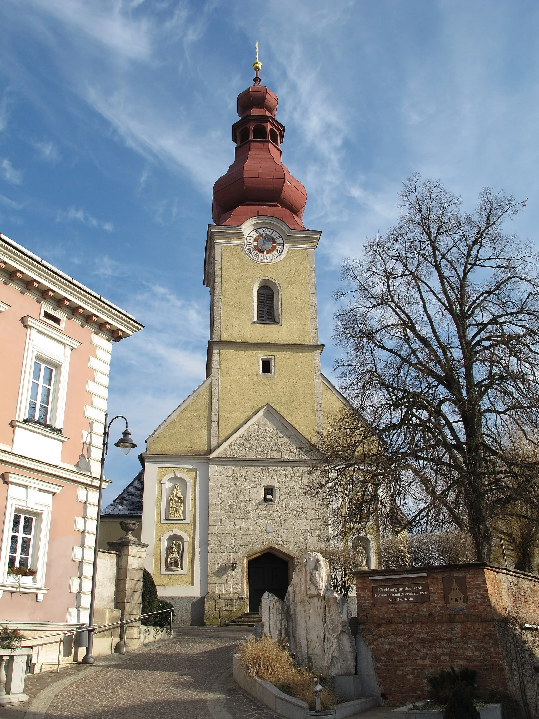 Photo showing: Pfarrkirche Kirchberg an der Raab