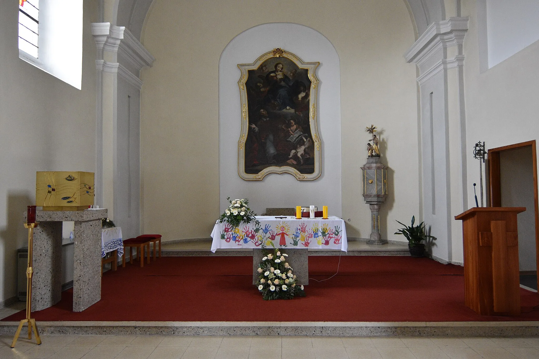 Photo showing: Church Bocksdorf - Interior