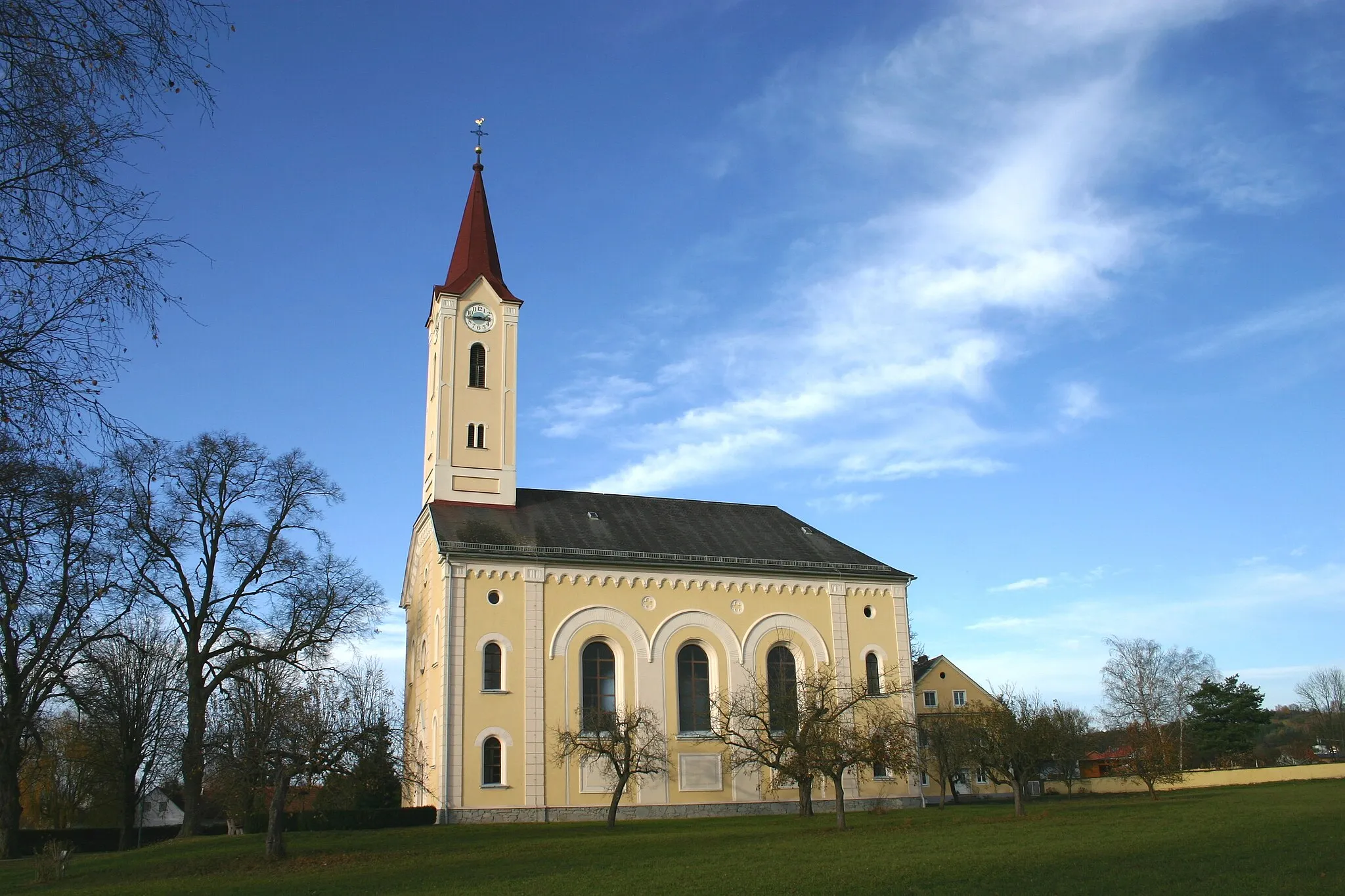 Photo showing: Deutsch Kaltenbrunn evangelische Kirche