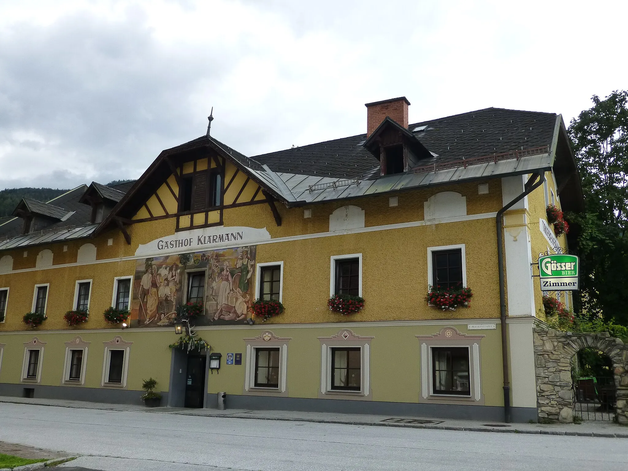 Photo showing: Hotel Triebenerhof, Gasthof Klarmann, Trieben, Styria.