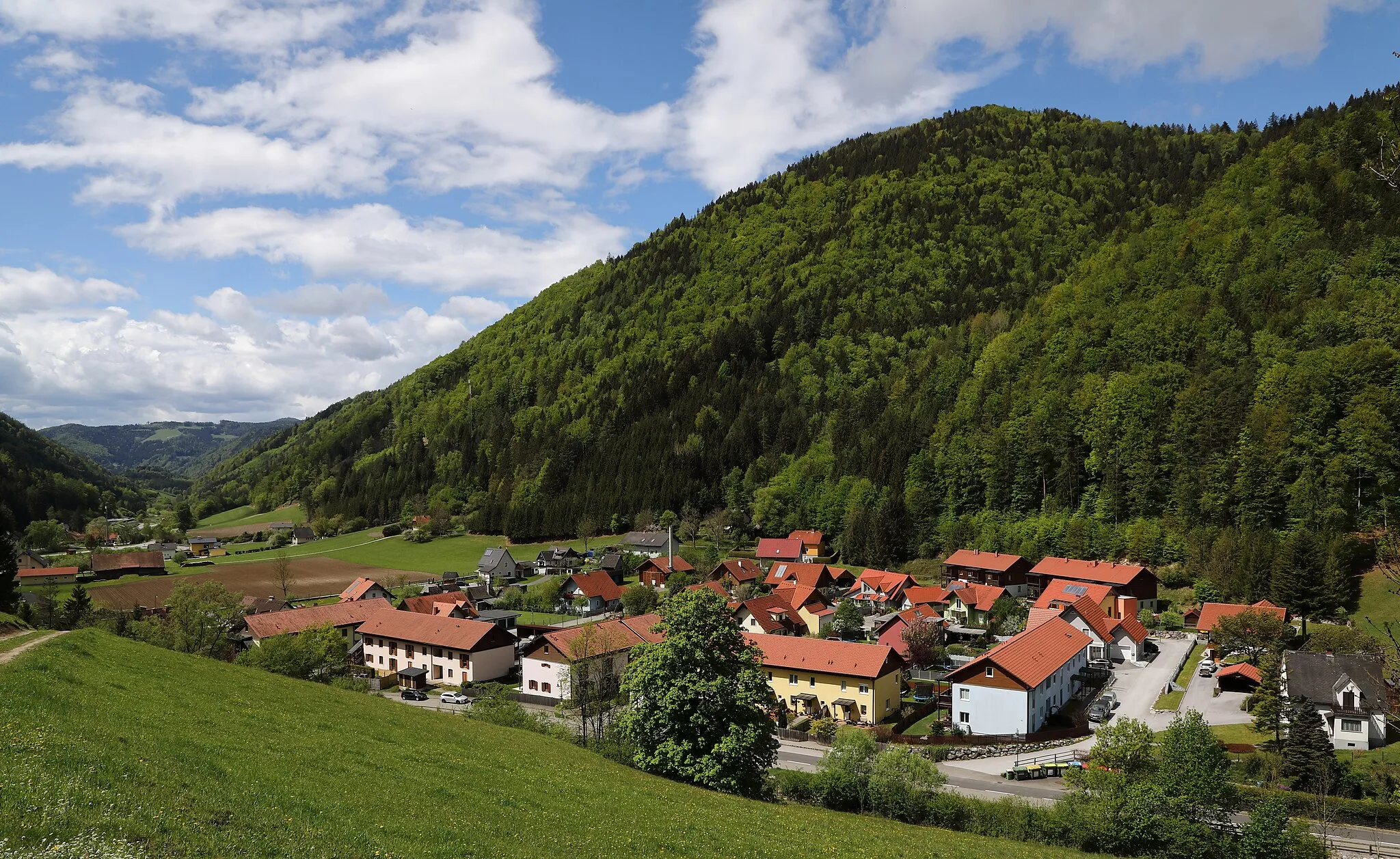 Photo showing: Gschwendt near Frohnleiten, Styria, Austria