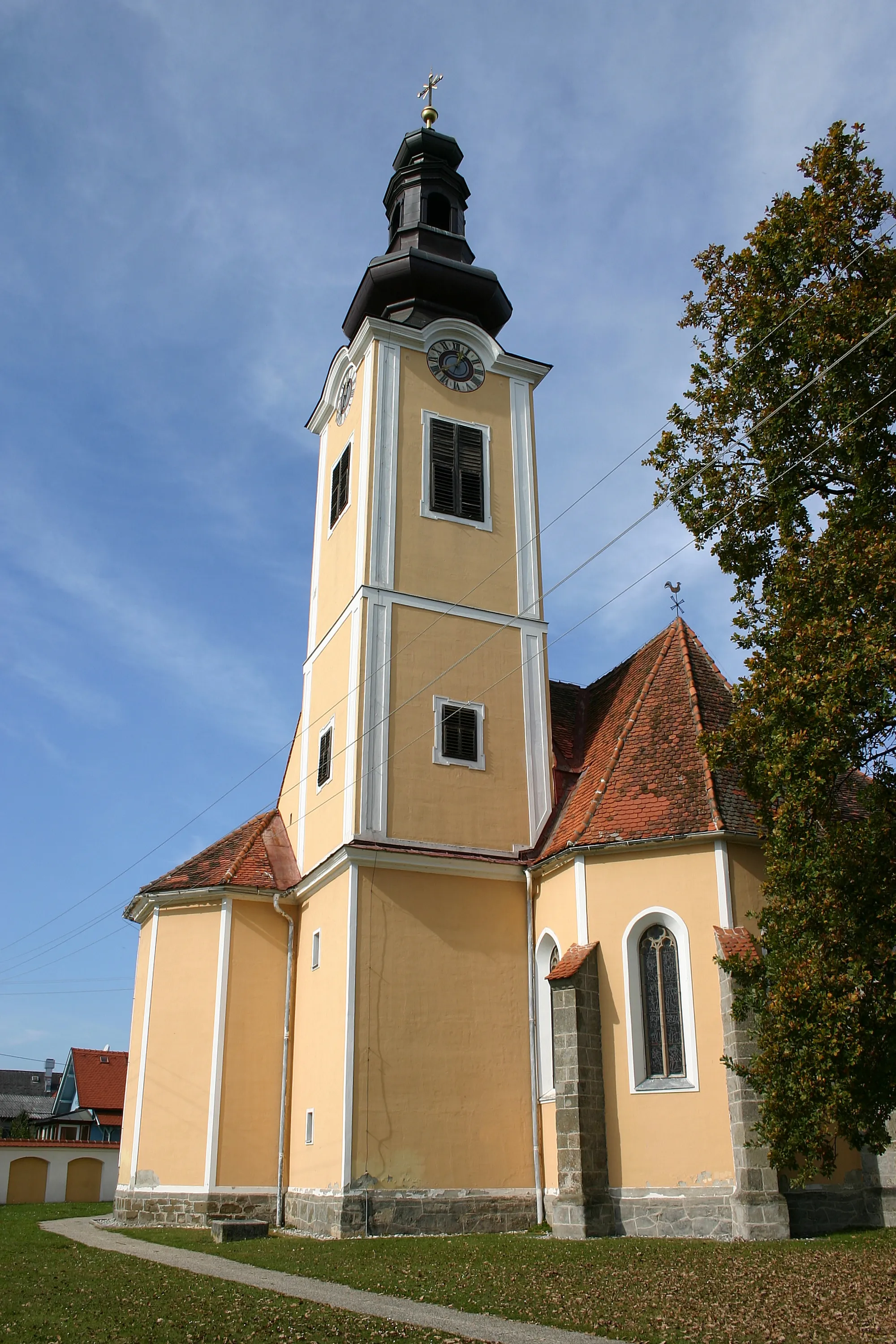 Photo showing: Söchau – römisch-katholische Pfarrkirche