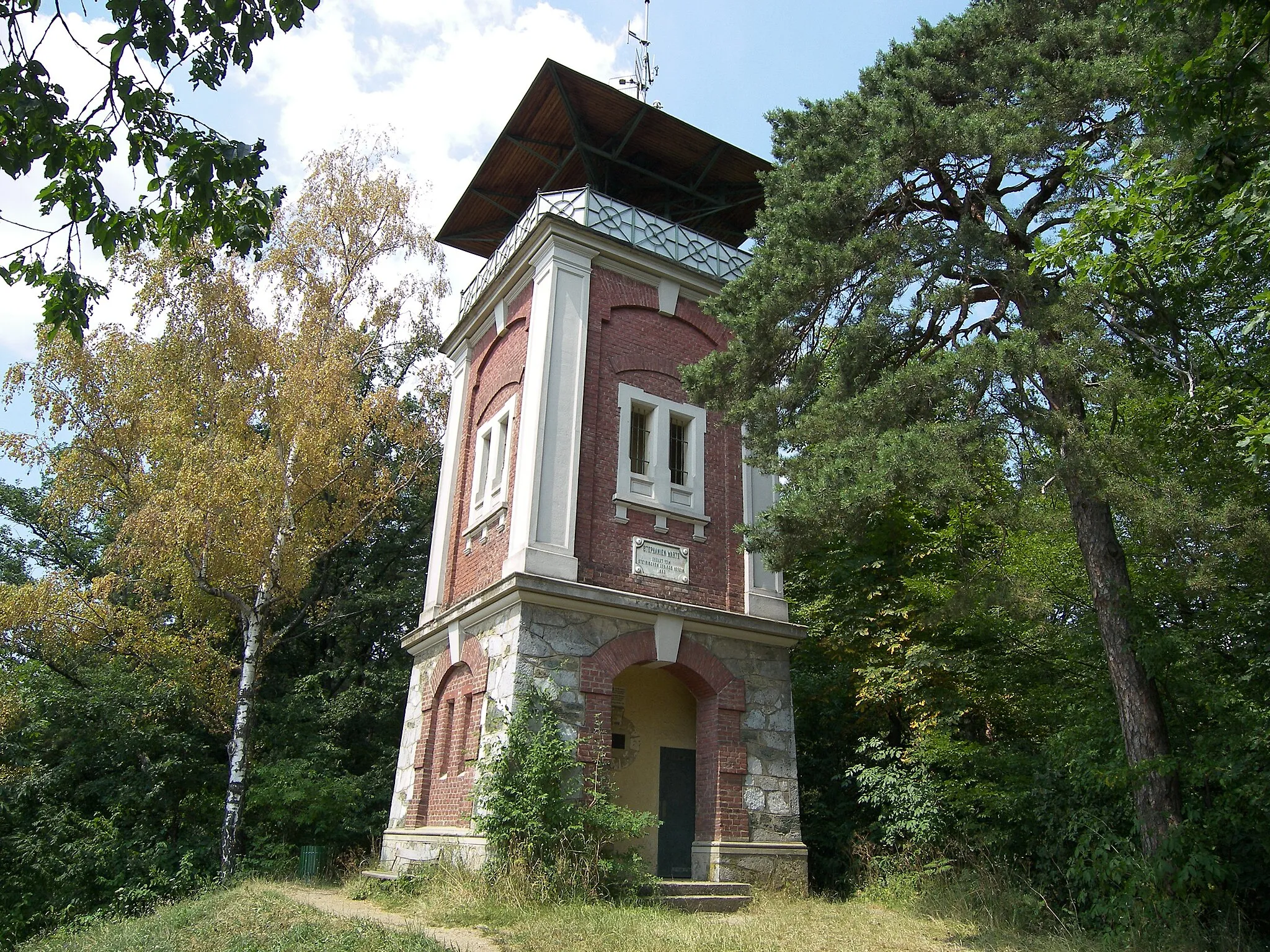 Photo showing: Stephanienwarte on top of Platte near Graz (Austria)