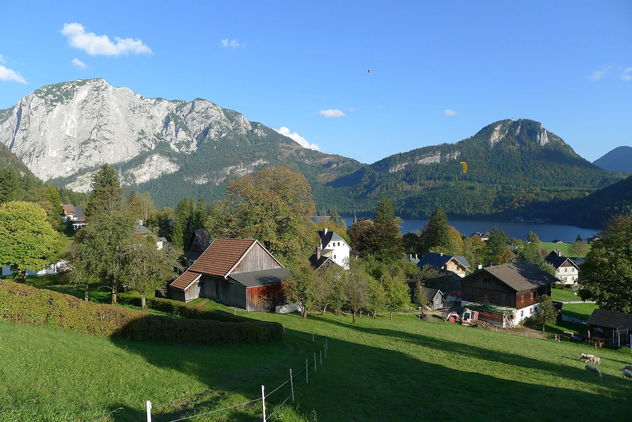 Photo showing: Trisselwand (links) und Tressenstein (rechts)