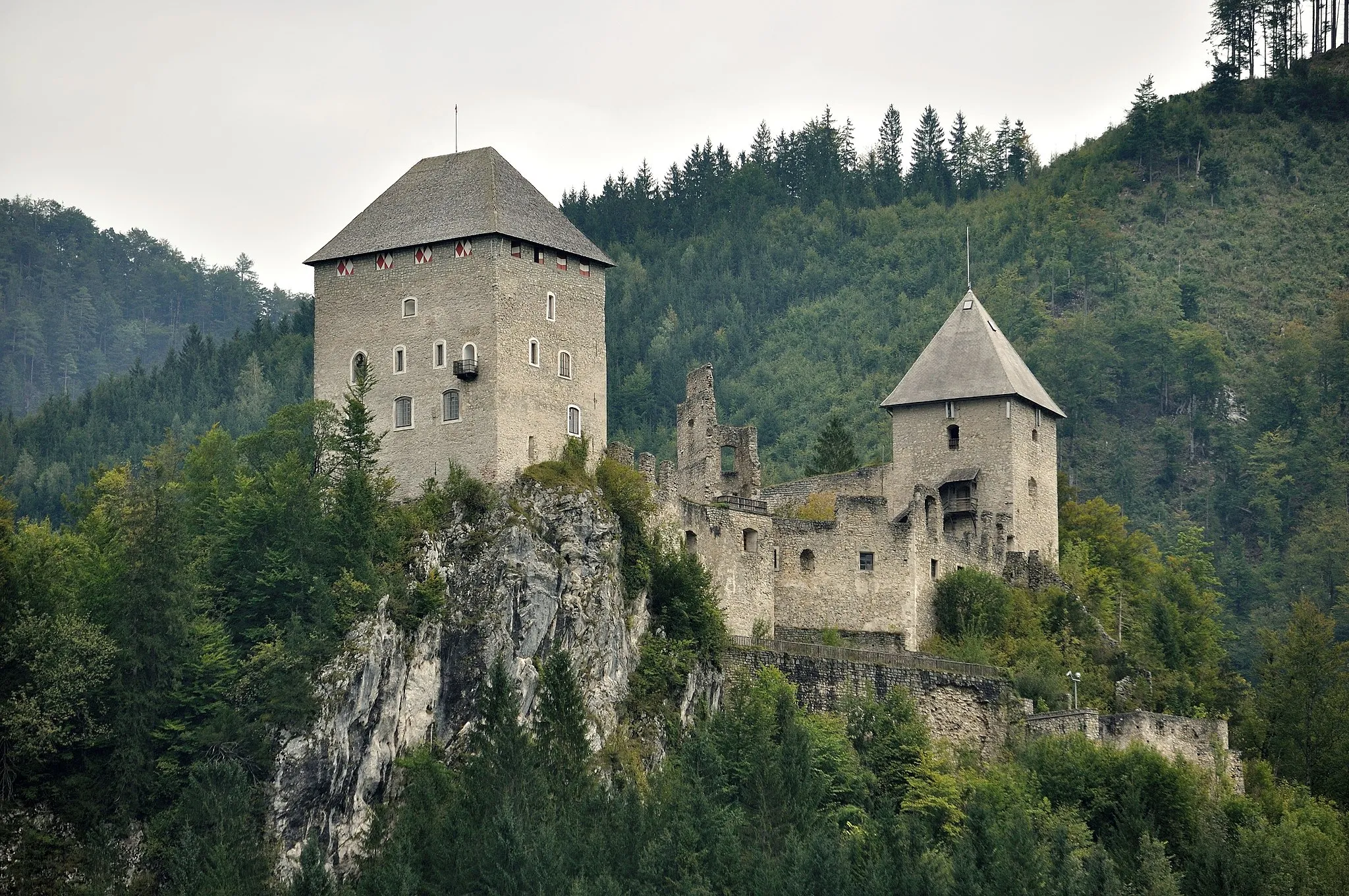 Photo showing: Burgruine Gallenstein