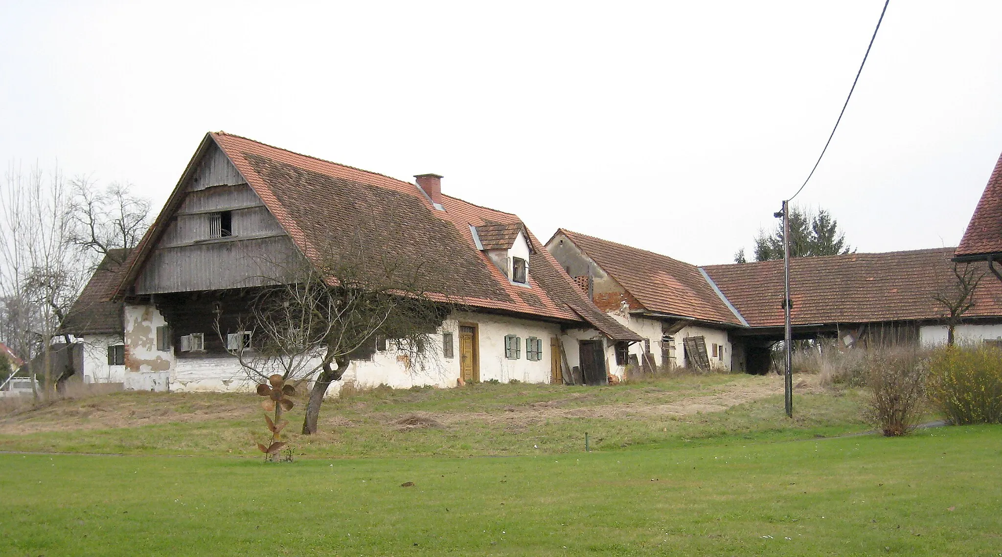 Photo showing: Bauernhof (Anlage) vulgo Lenz. in Mettersdorf bei Stainz