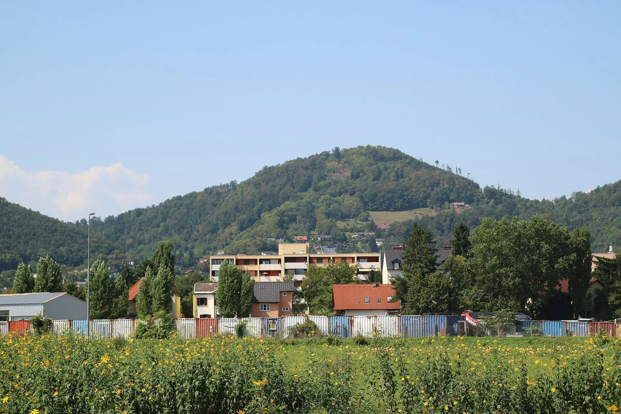 Photo showing: Kollerberg von Osten, Graz-Eggenberg