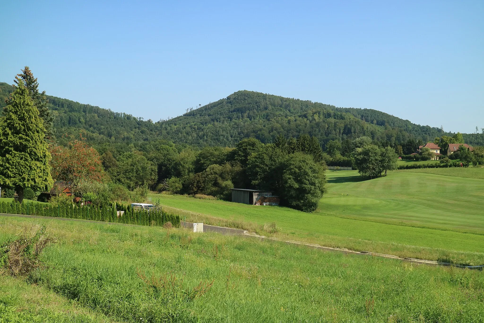Photo showing: Kollerberg von Nordwesten, Gemeinde Thal bei Graz (Steiermark)