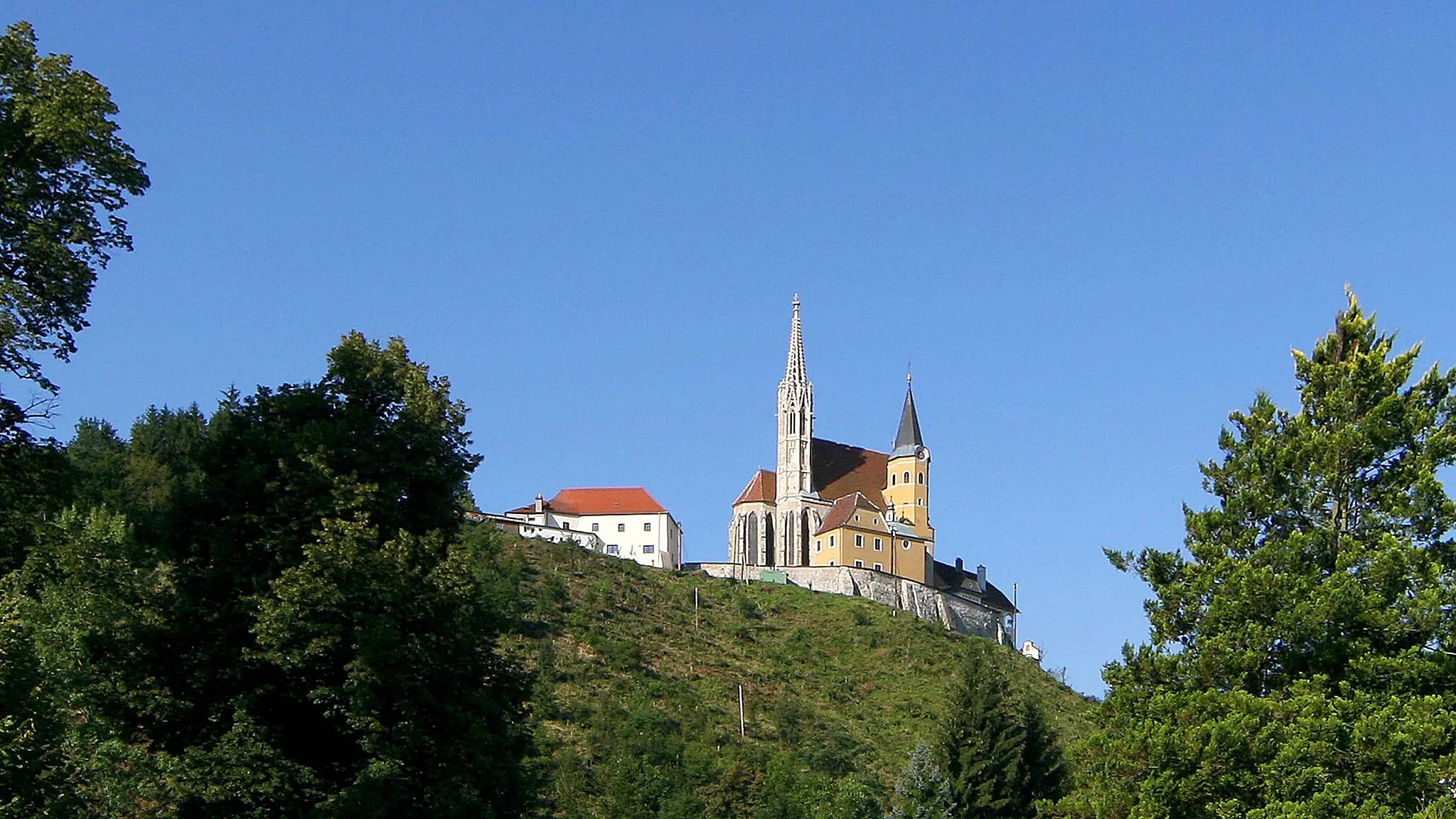 Photo showing: Kirche Maria-Straßengel,vom Ort aus gesehen