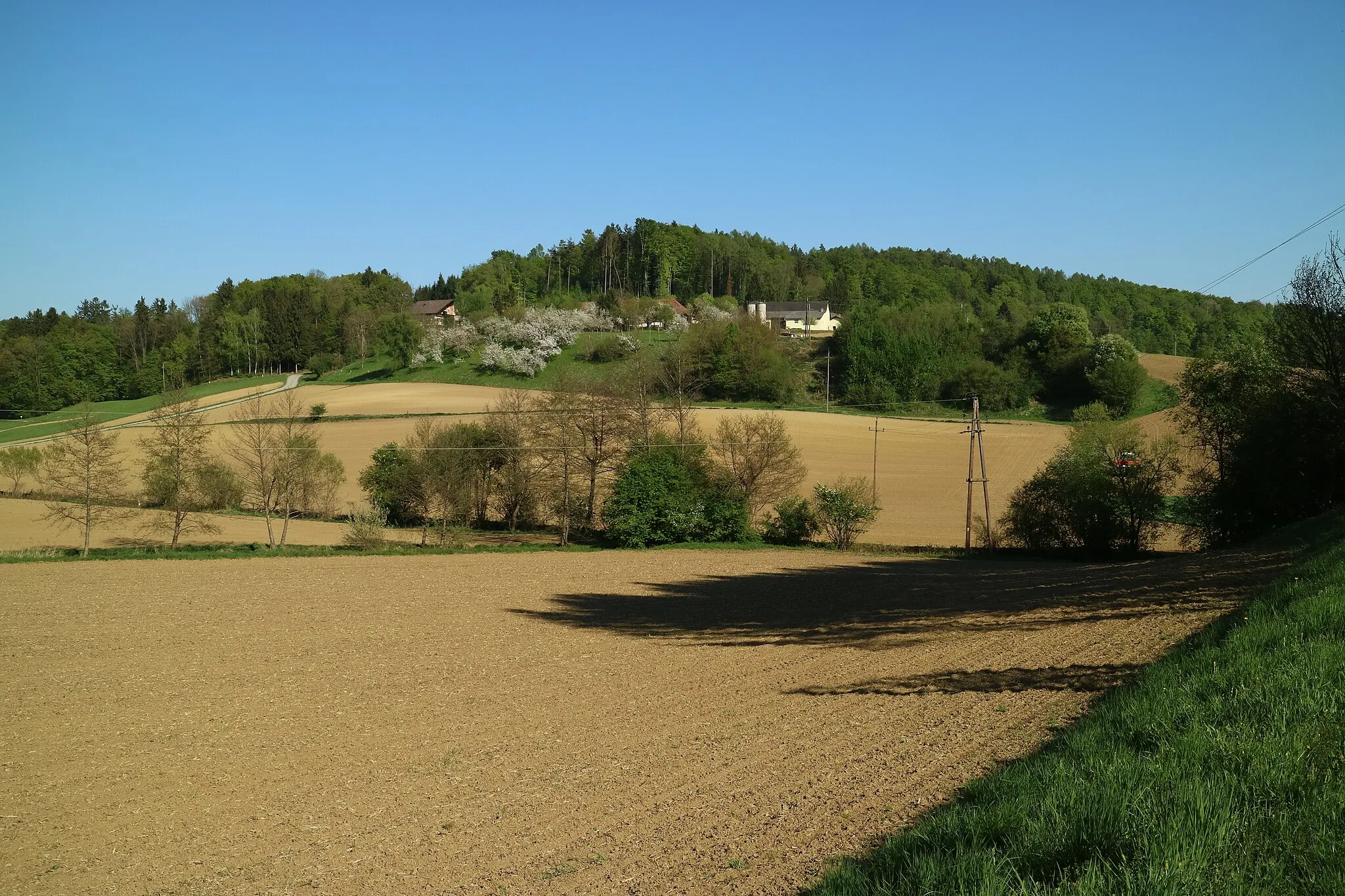 Photo showing: Kögelberg von Nordwesten, Gemeinde Heiligenkreuz am Waasen, Steiermark