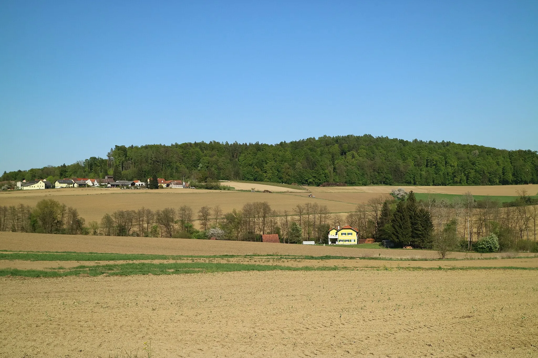 Photo showing: Kögelberg von Westen, Gemeinde Heiligenkreuz am Waasen, Steiermark