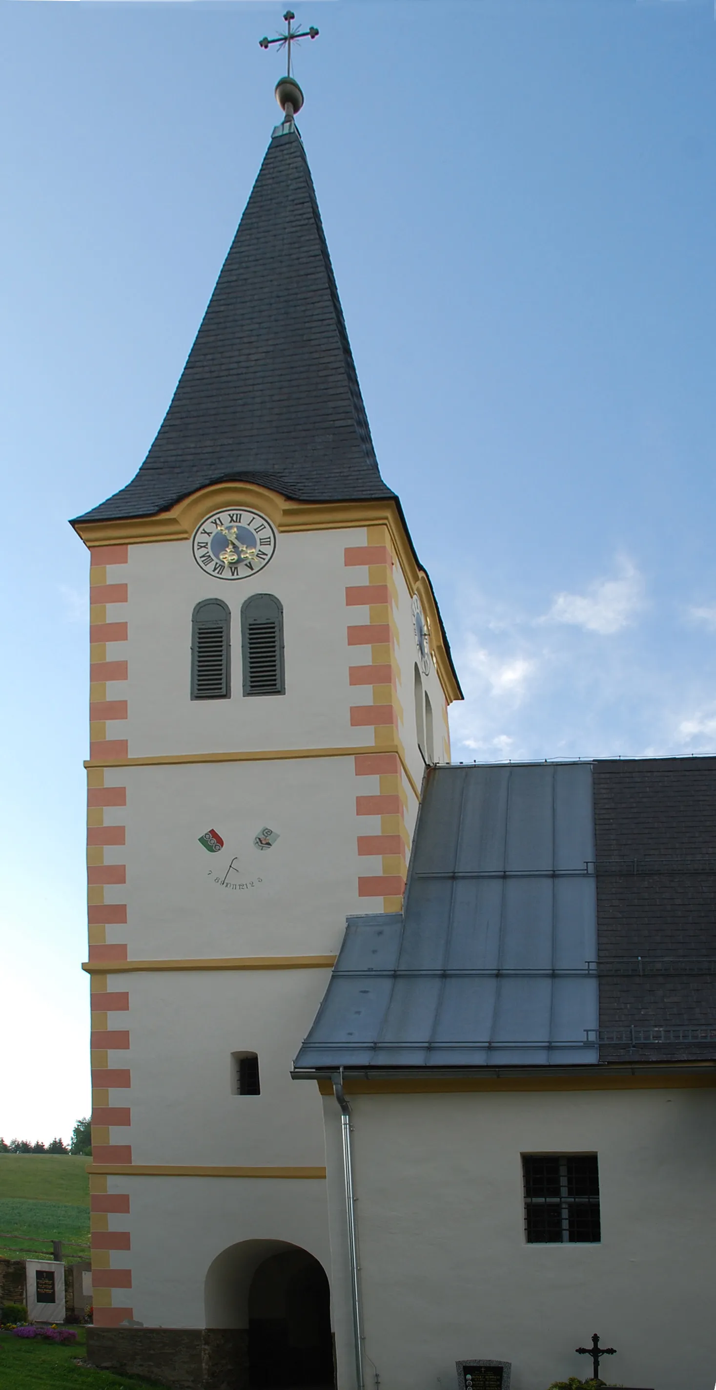 Photo showing: Pfarrkirche Trahütten

This media shows the protected monument with the number 3572 in Austria. (Commons, de, Wikidata)