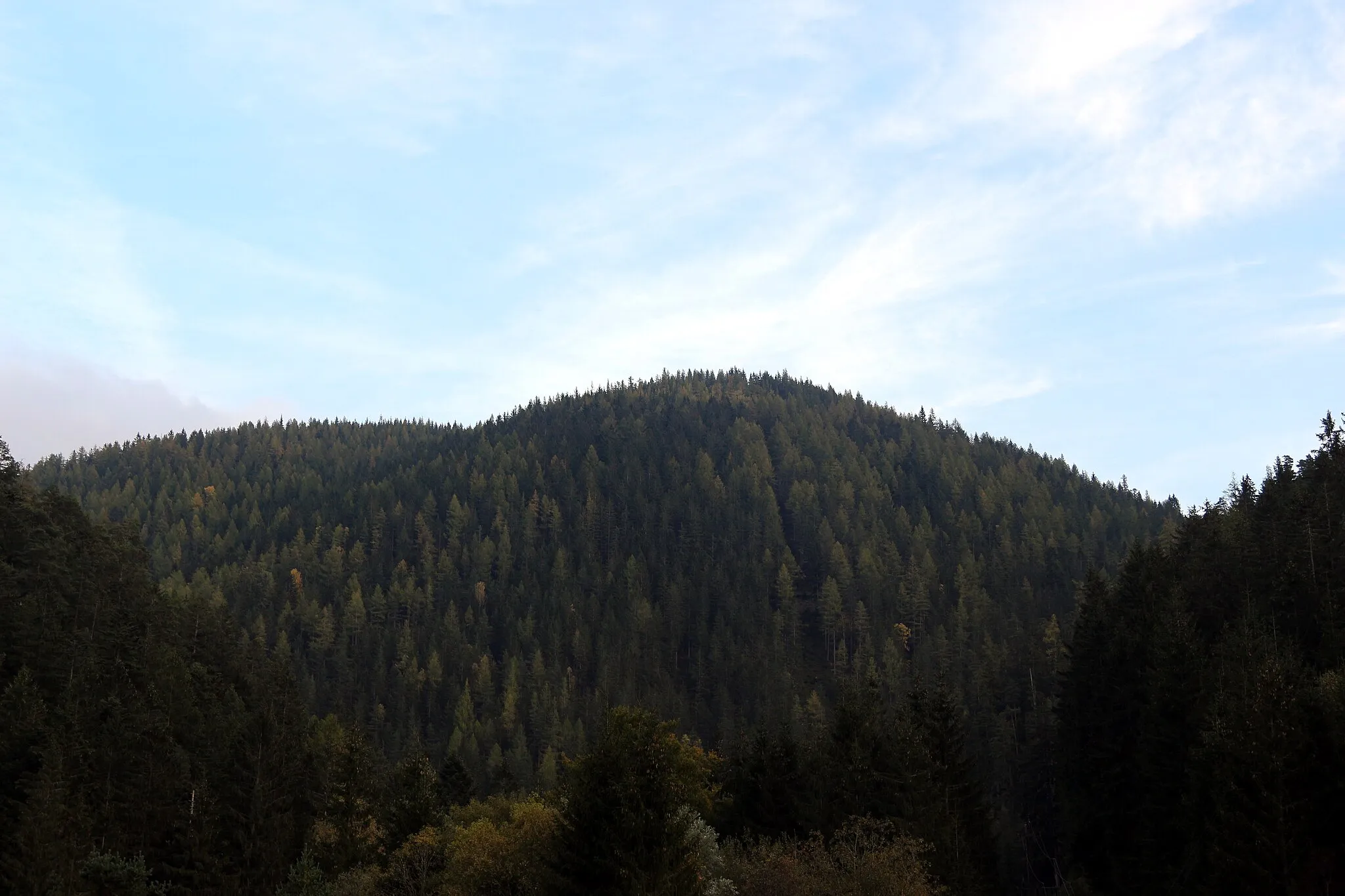 Photo showing: Prinzkogel im Gemeindegebiet von Rettenegg, Steiermark. Ansicht von Westen.