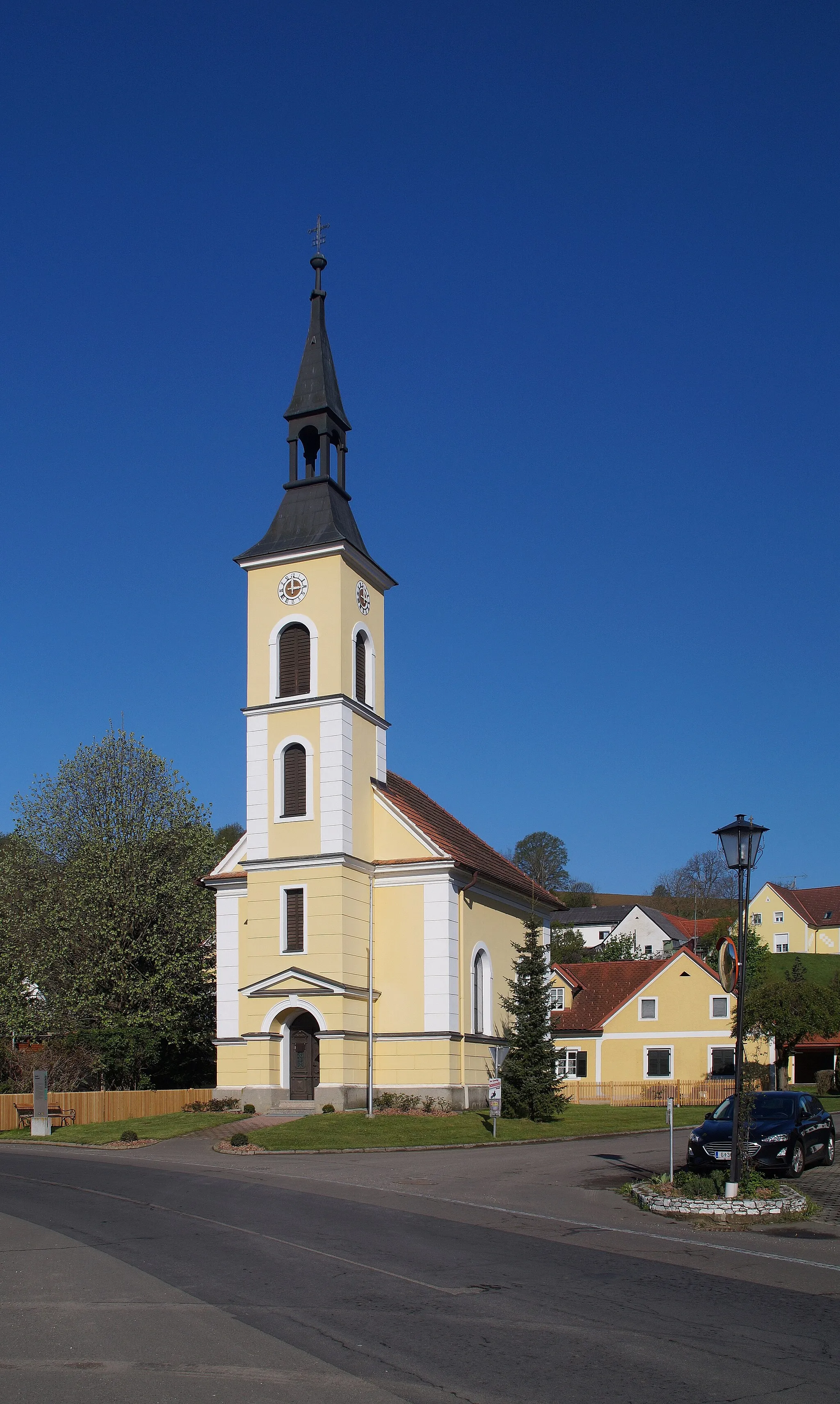 Photo showing: Ortskapelle hl. Josef in Petersdorf, Fehring, Steiermark, Österreich