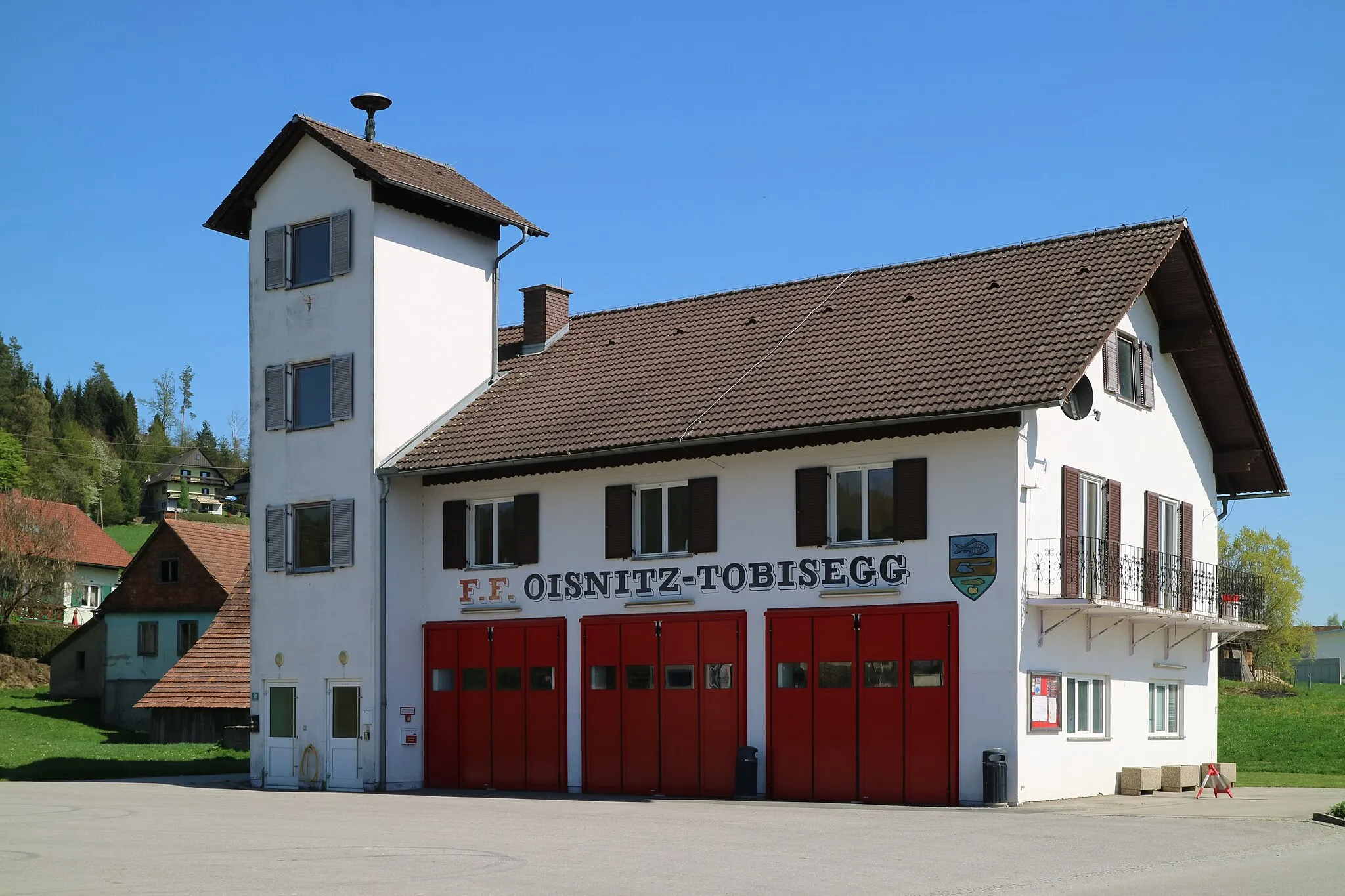 Photo showing: Freiwillige Feuerwehr Oisnitz-Tobisegg (Gemeinde Sankt Josef in der Weststeiermark)
